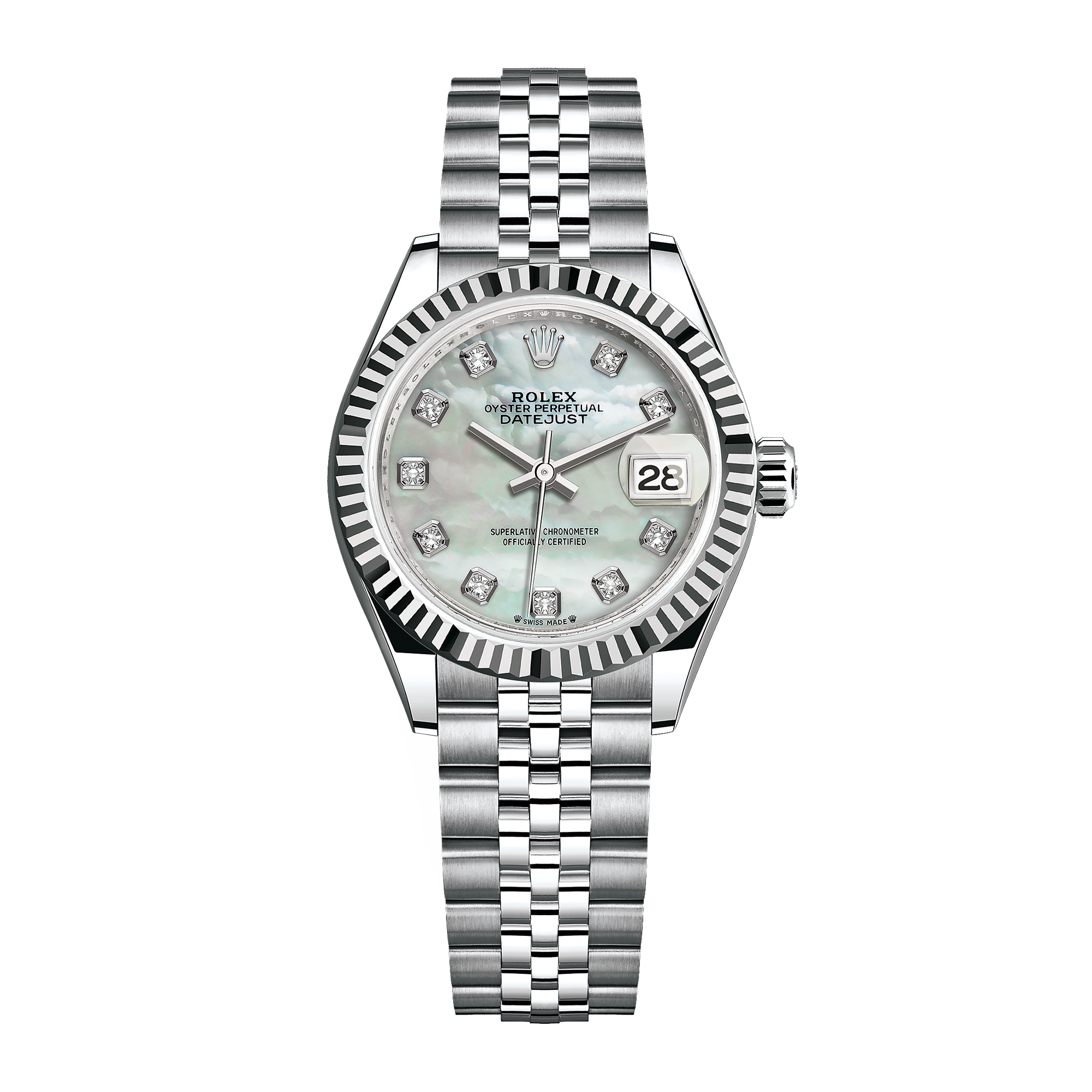 Lady-Datejust Steel Jubilee Mother of Pearl Dial 28mm Product Image