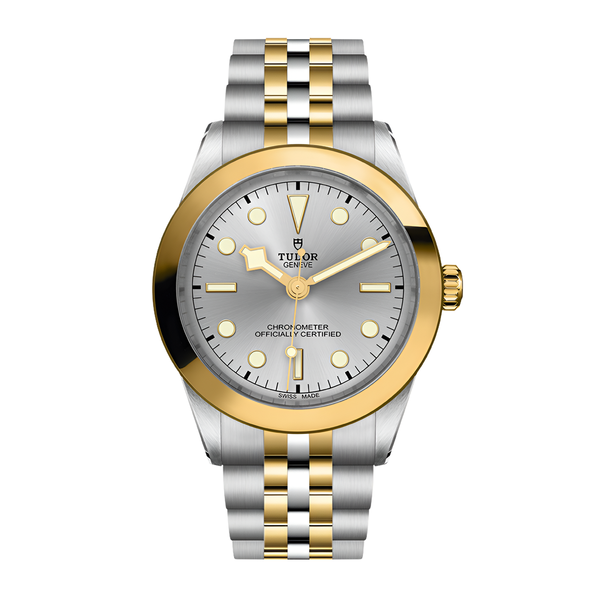 Black Bay Yellow Gold & Steel Silver Dial 39mm Product Image