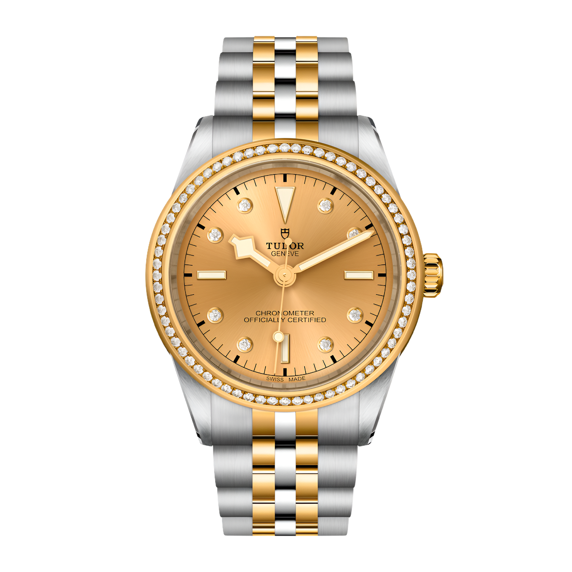 デイト ゴールドコンビ　自動巻き G606 プリンセス 92414 TUDOR