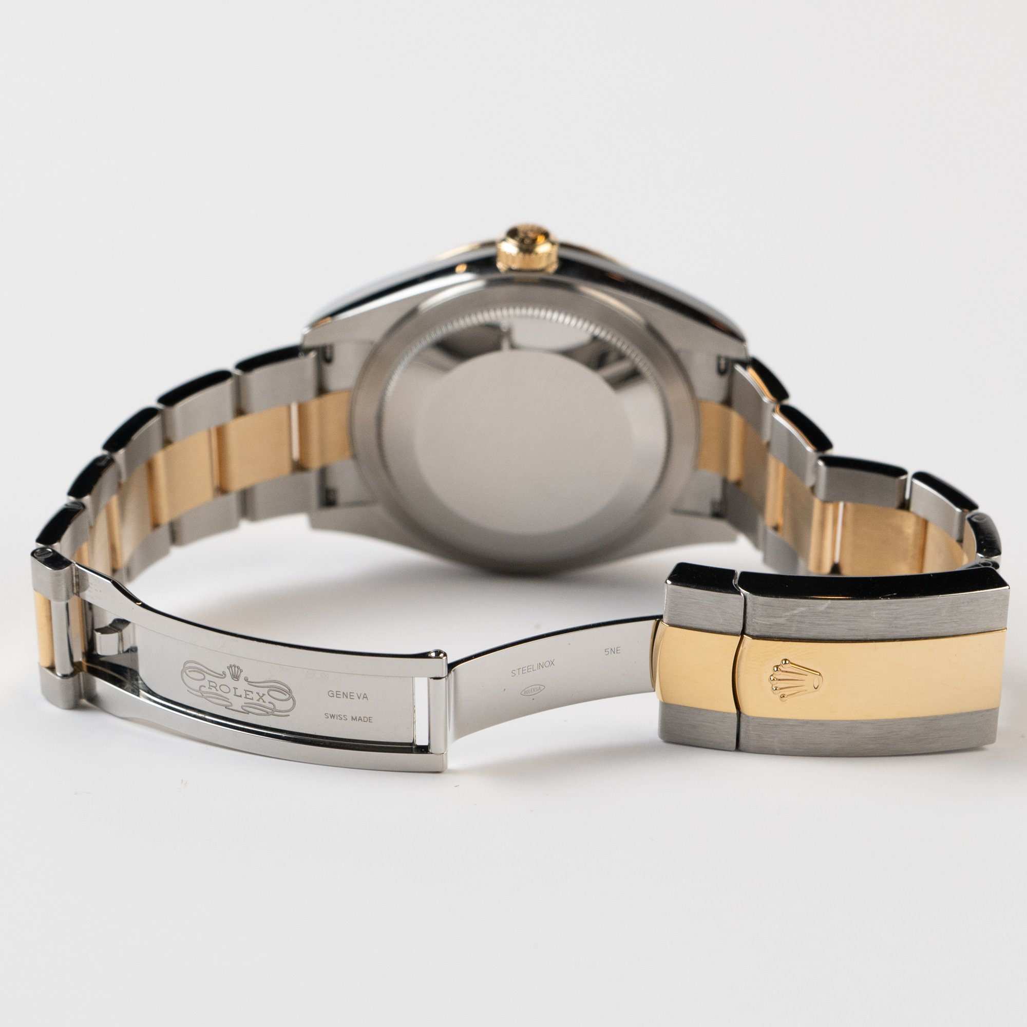 Sky-Dweller Yellow Gold & Steel Black Dial 42mm Product Image 6