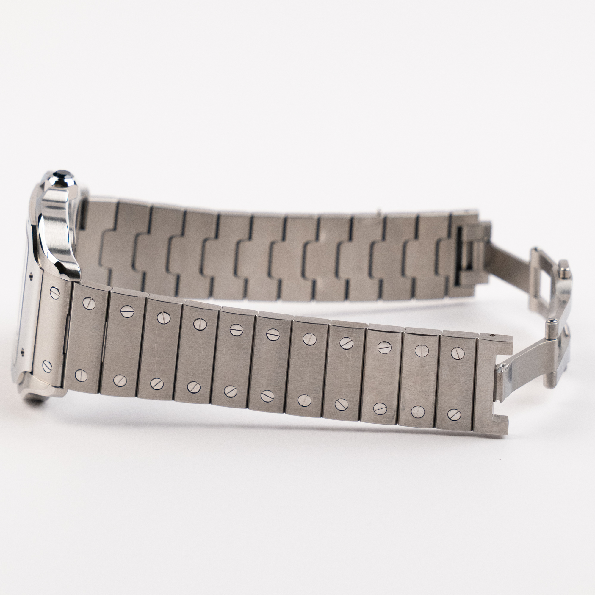 Santos de Cartier Steel Skeleton Dial 39mm Product Image 7