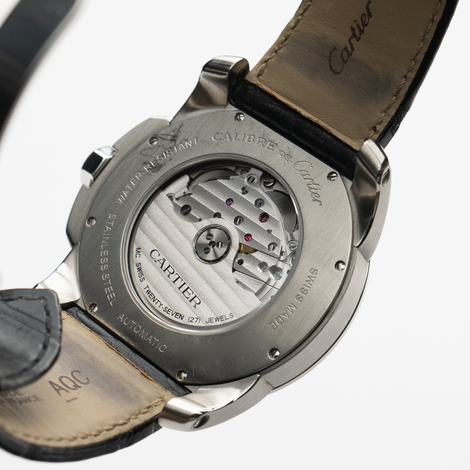 Calibre de Cartier Steel Silver Dial 42mm Product Image 8