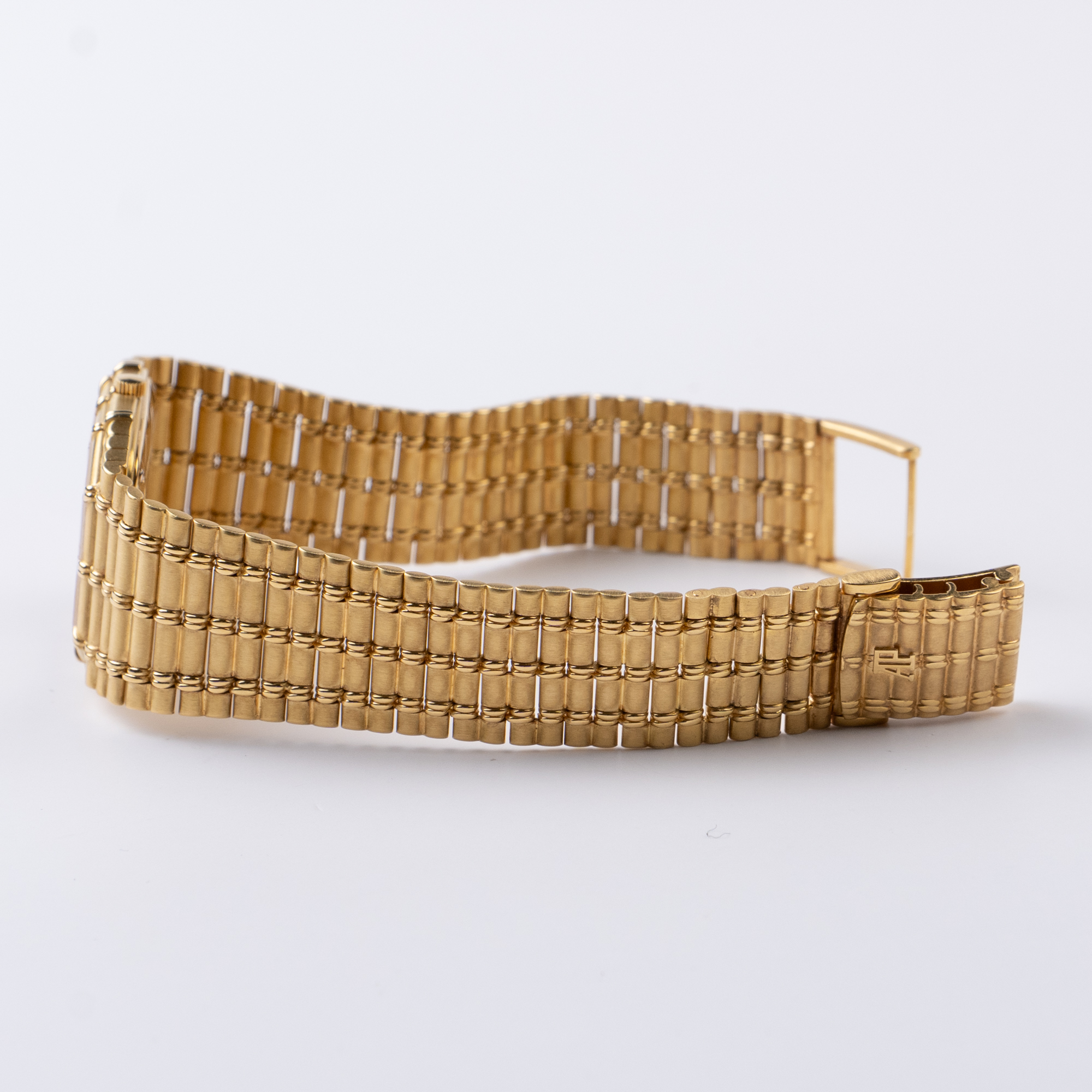 Vintage Bamboo Yellow Gold Pavé Dial 27mm Product Image 5