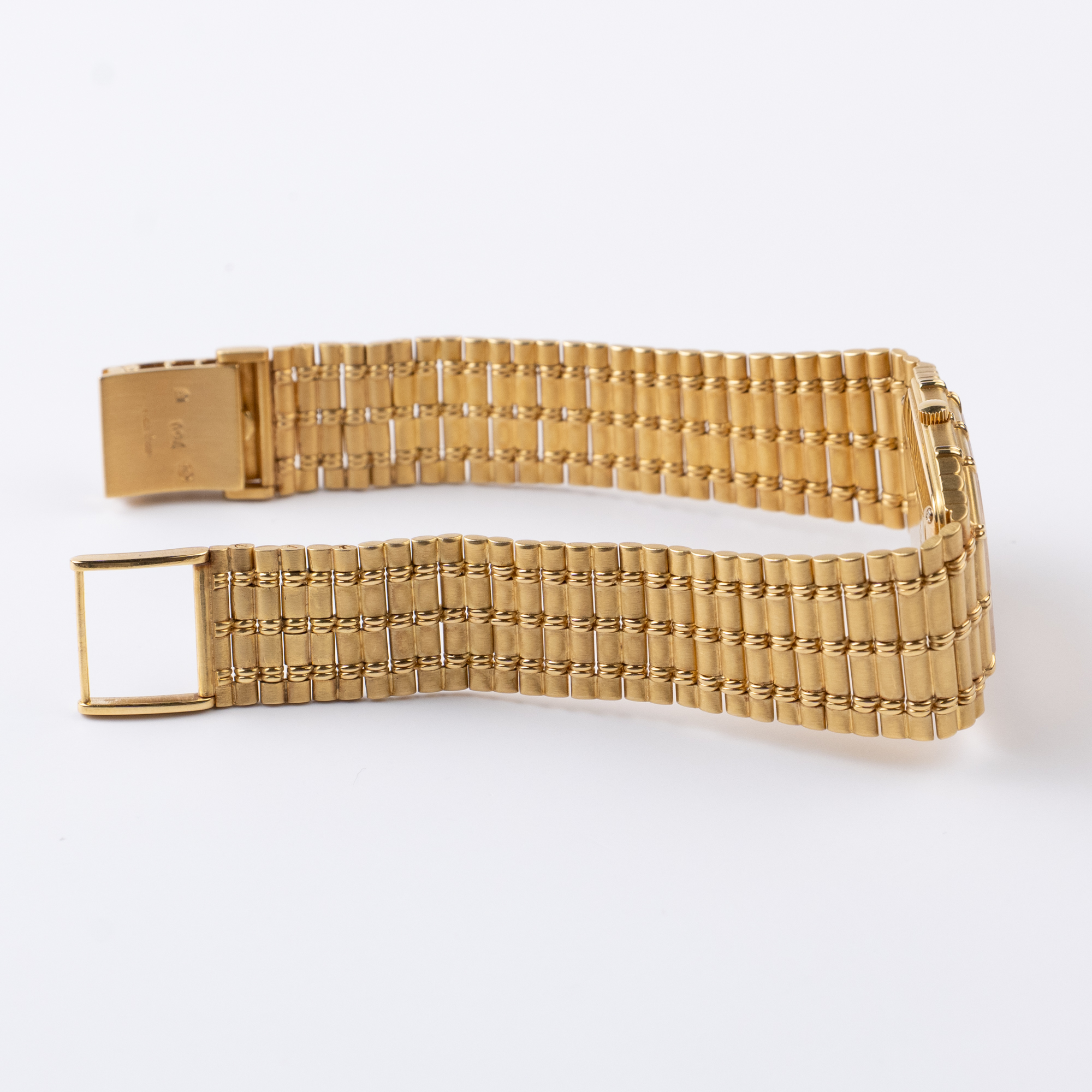 Vintage Bamboo Yellow Gold Pavé Dial 27mm Product Image 4