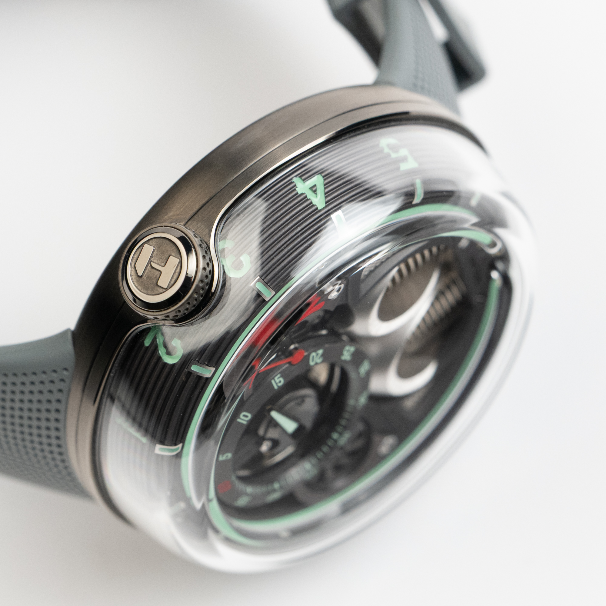 H1.0 Black Fluid Steel Grey Dial 49mm Product Image 3
