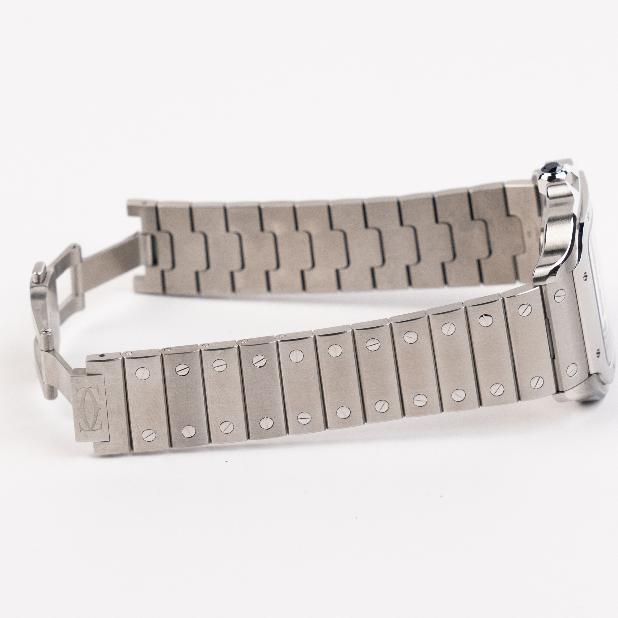 Santos de Cartier Steel Skeleton Dial 39mm Product Image 8