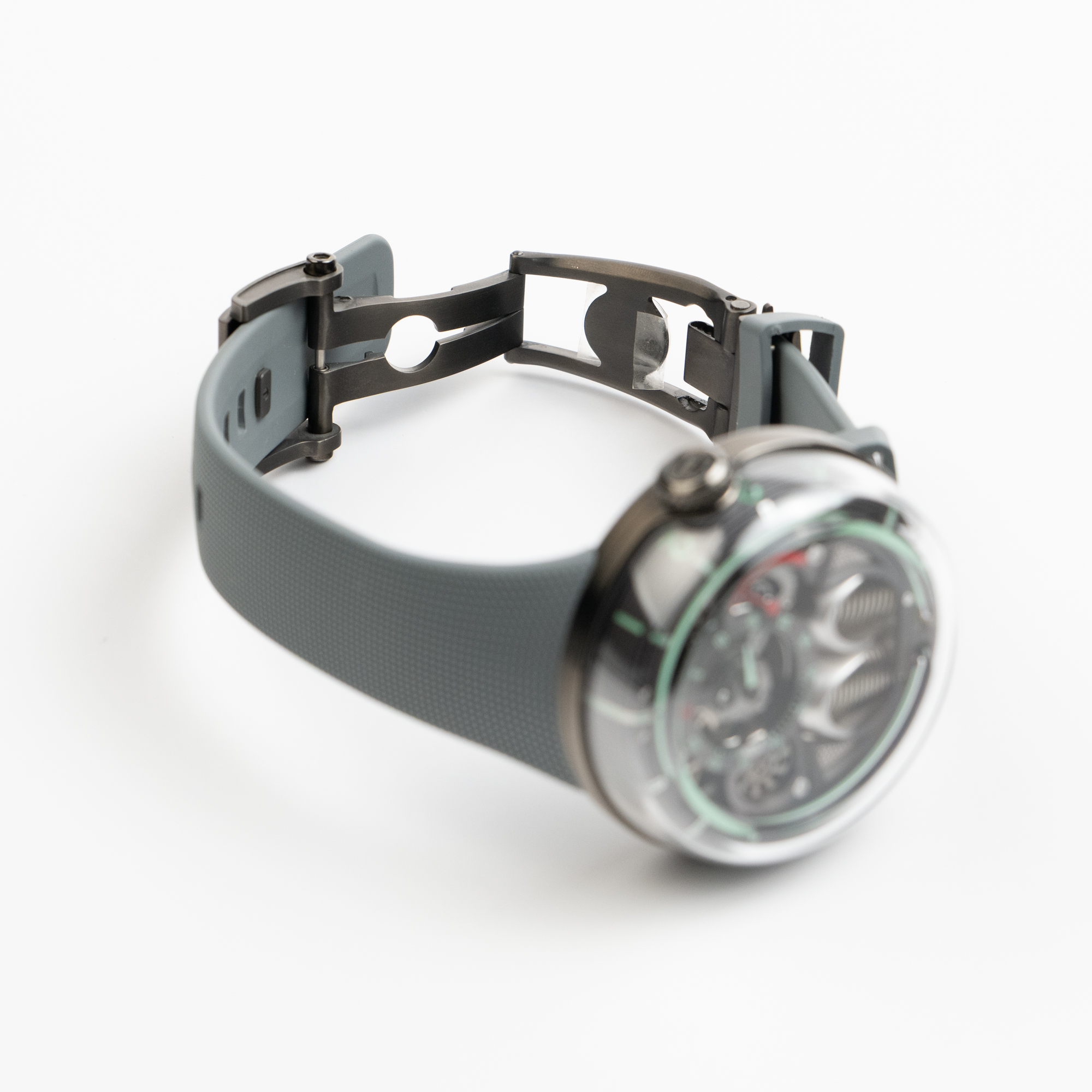 H1.0 Black Fluid Steel Grey Dial 49mm Product Image 6