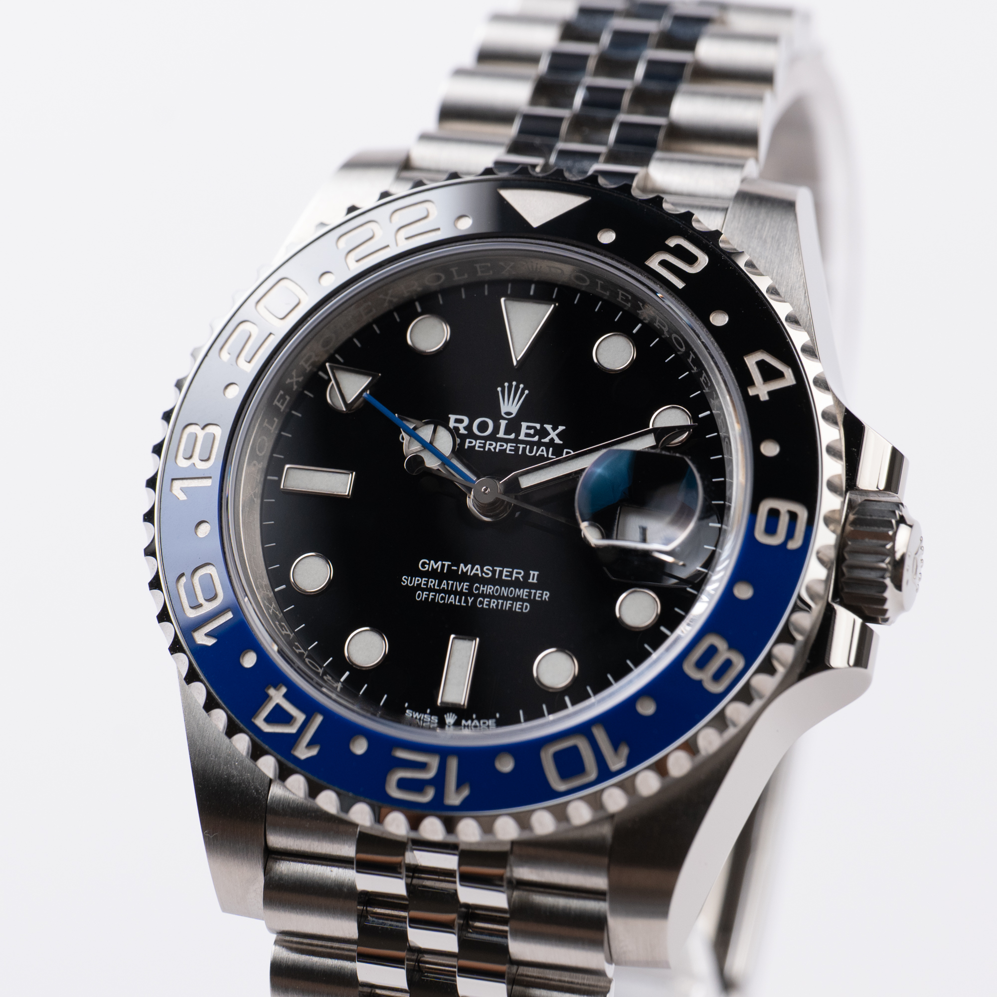 GMT-Master II Steel Jubilee Black Dial "Batgirl" 40mm Product Image 1
