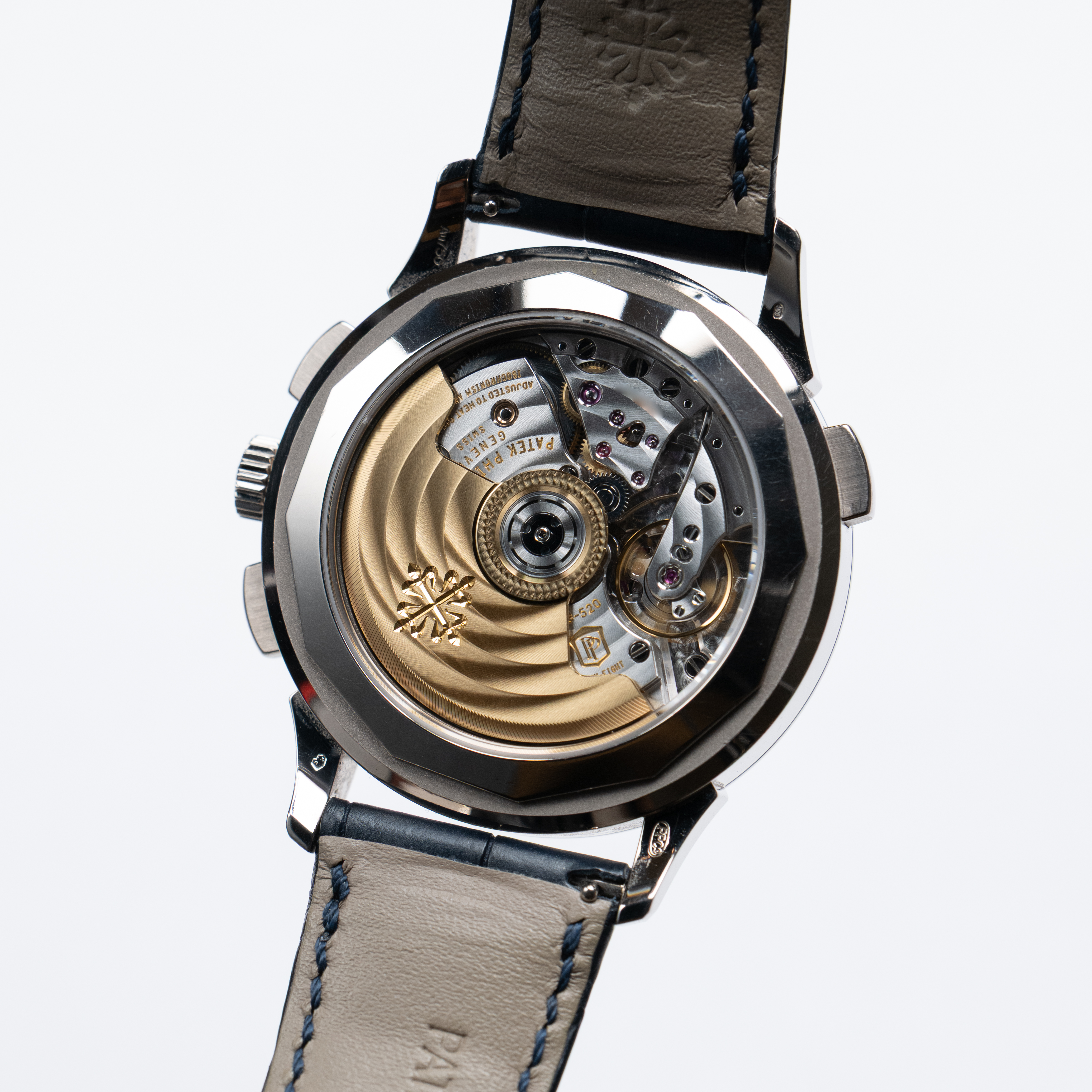 World Time Chronograph "Beijing" White Blue Blue Dial 39mm Product Image 10