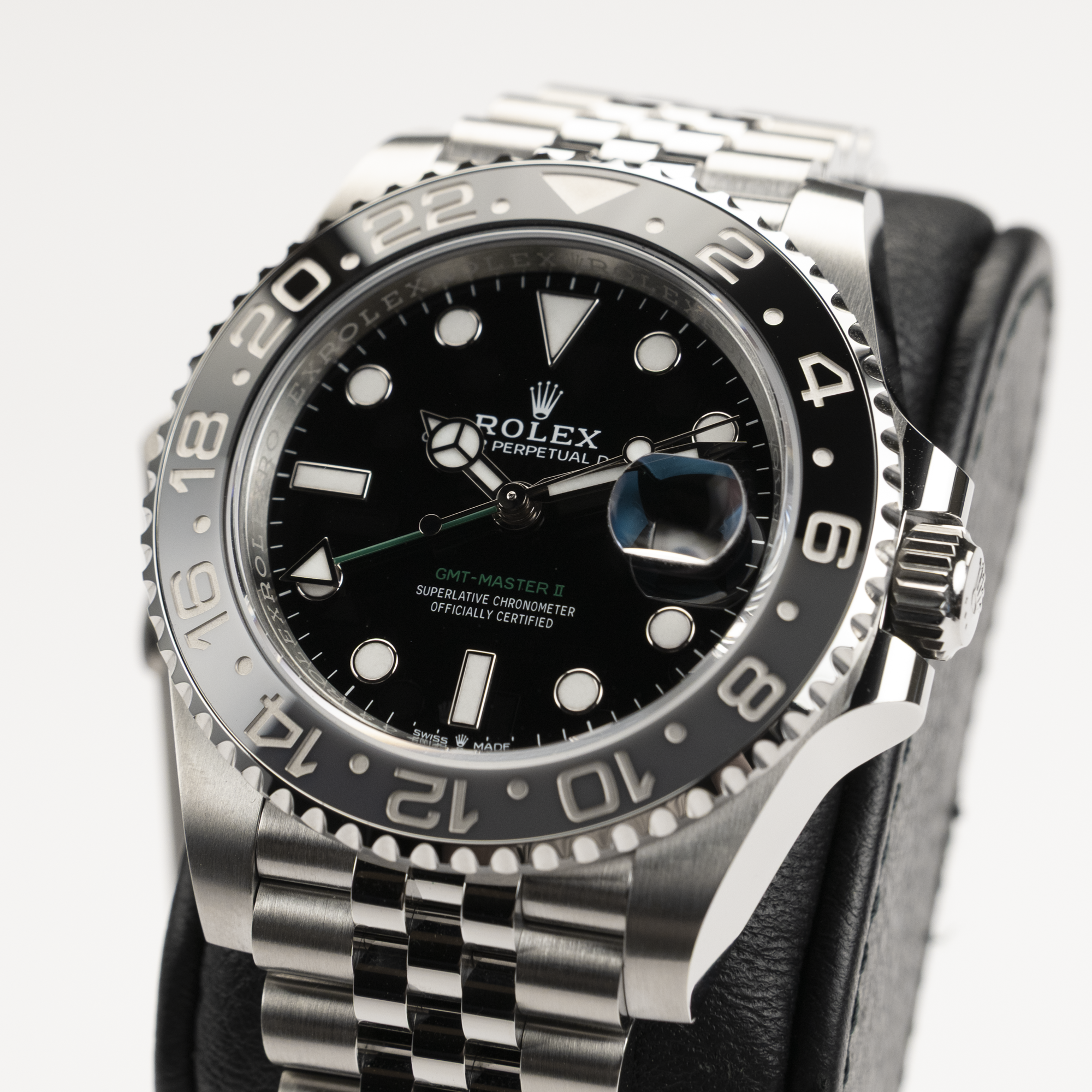 GMT-Master II "Bruce Wayne" Steel Jubilee Black Dial 40mm Product Image 1