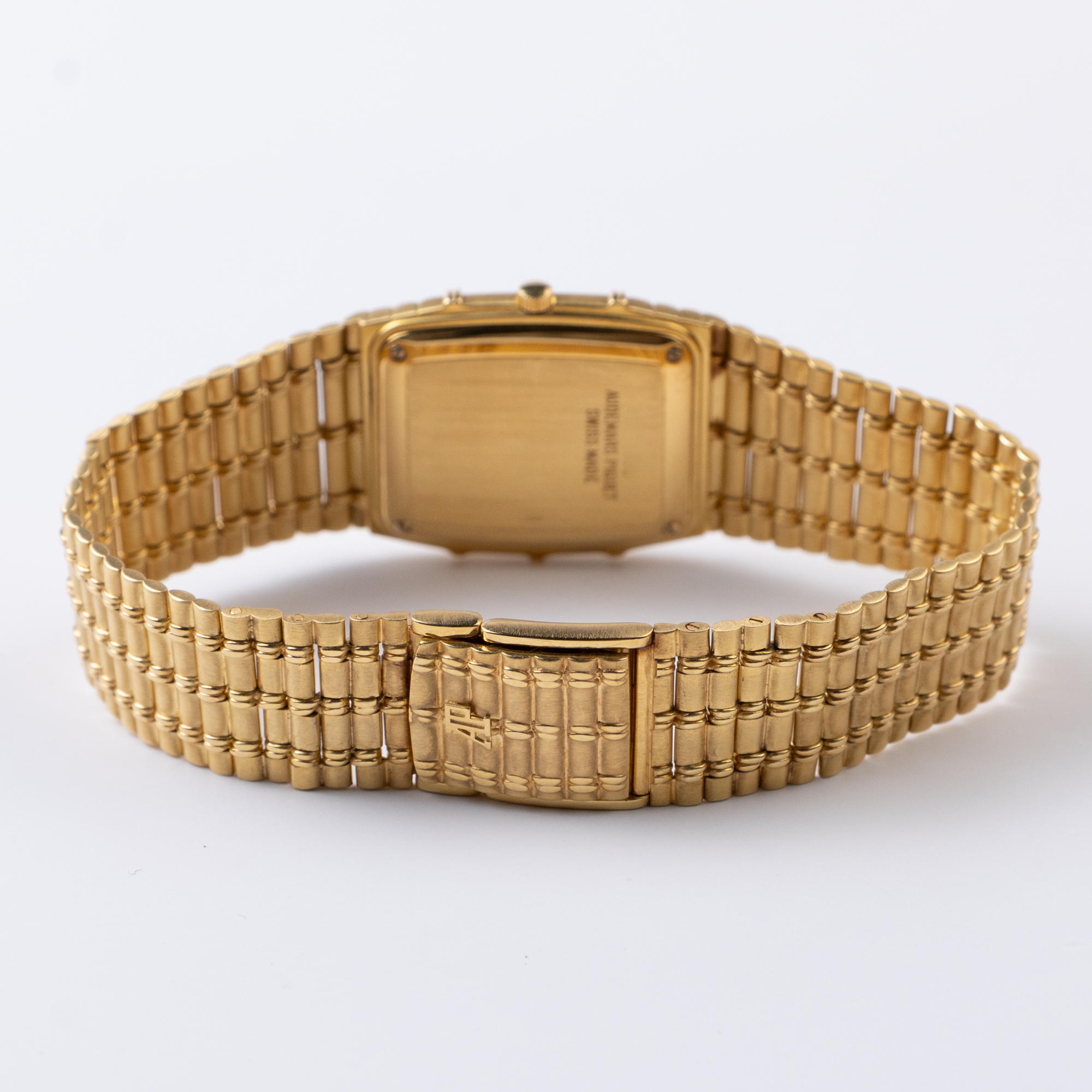 Vintage Bamboo Yellow Gold Pavé Dial 27mm Product Image 10