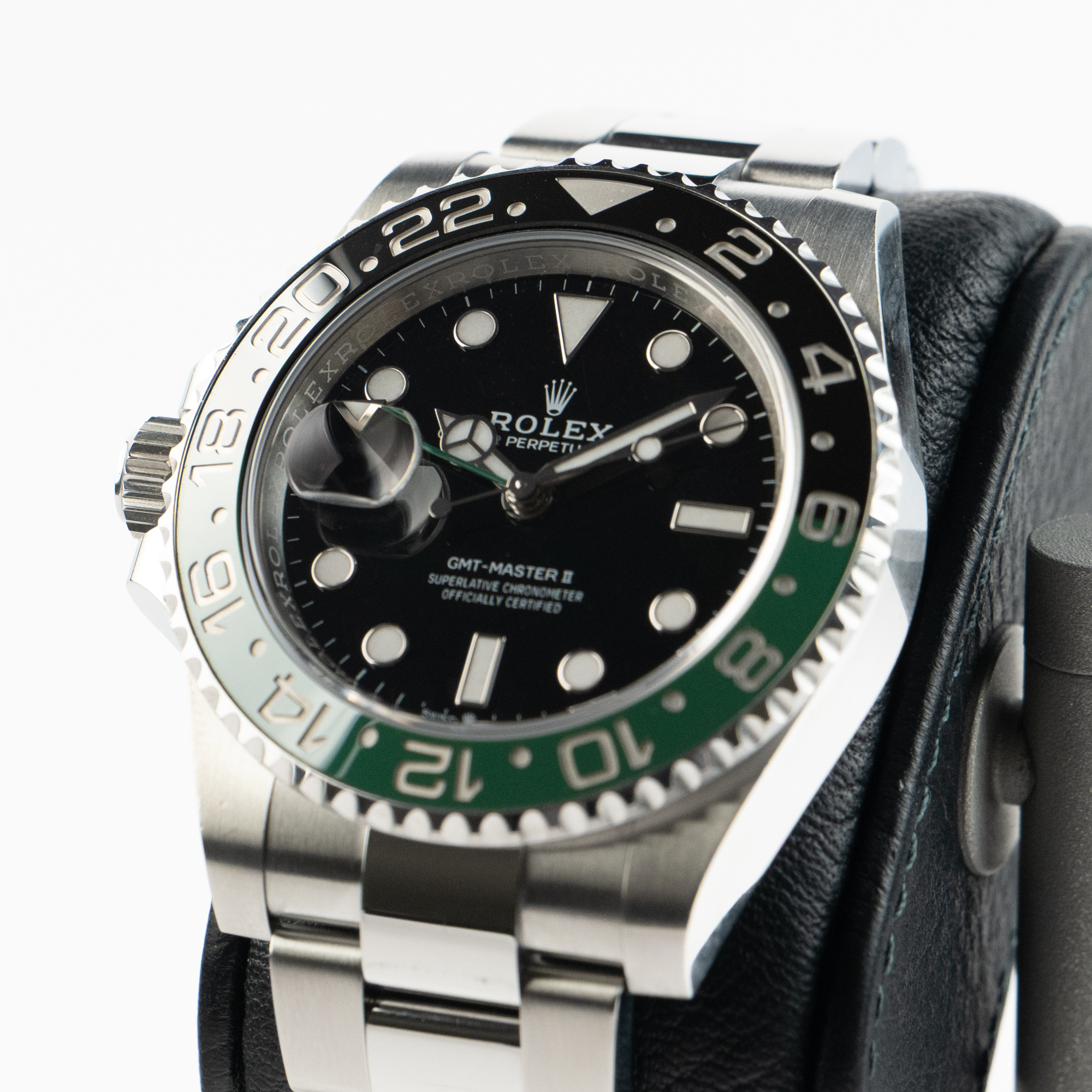 GMT-Master II Steel Black Dial "Sprite" 40mm Product Image 1
