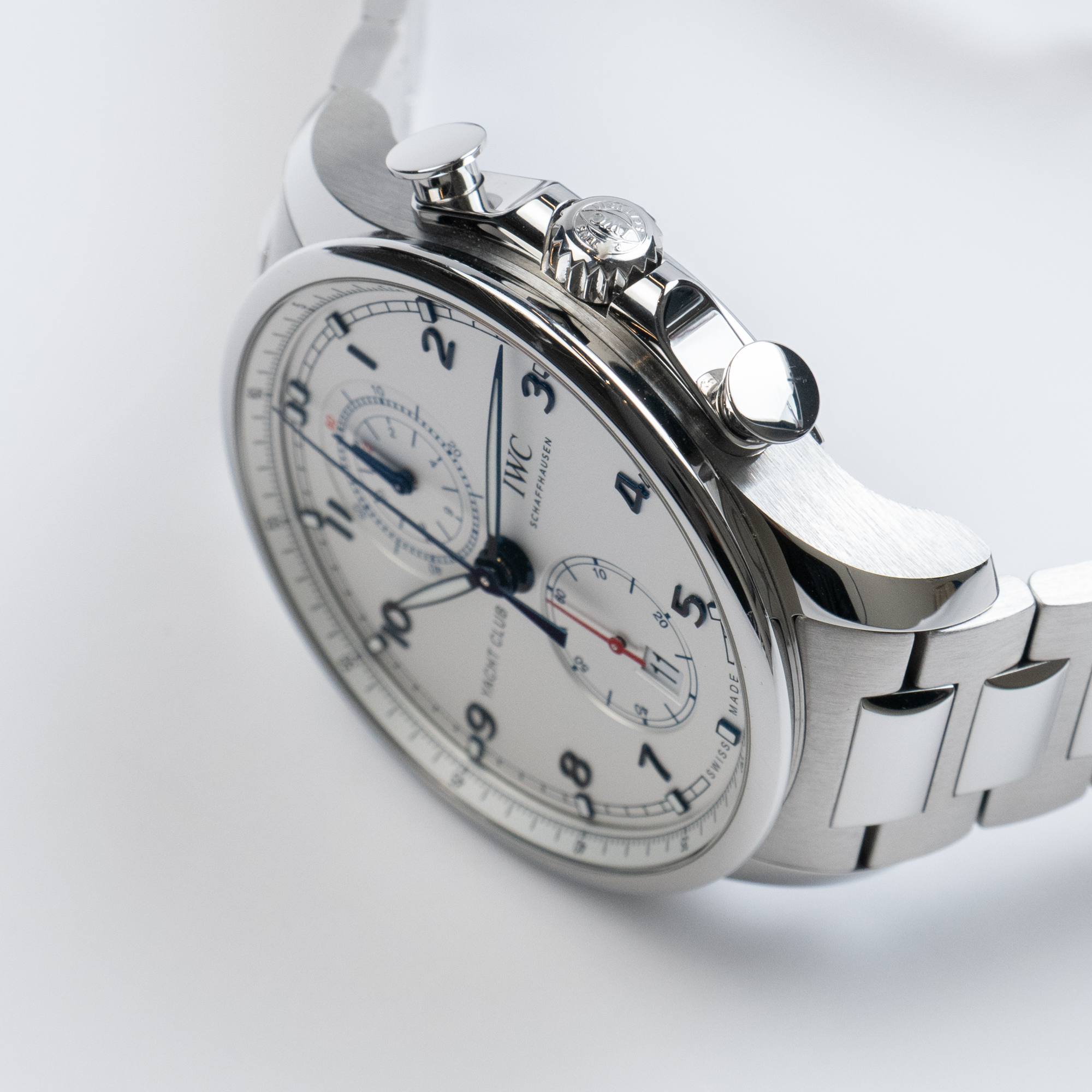 Portugieser Series Sailing Elite Chronograph Steel Silver Dial 45mm Product Image 2