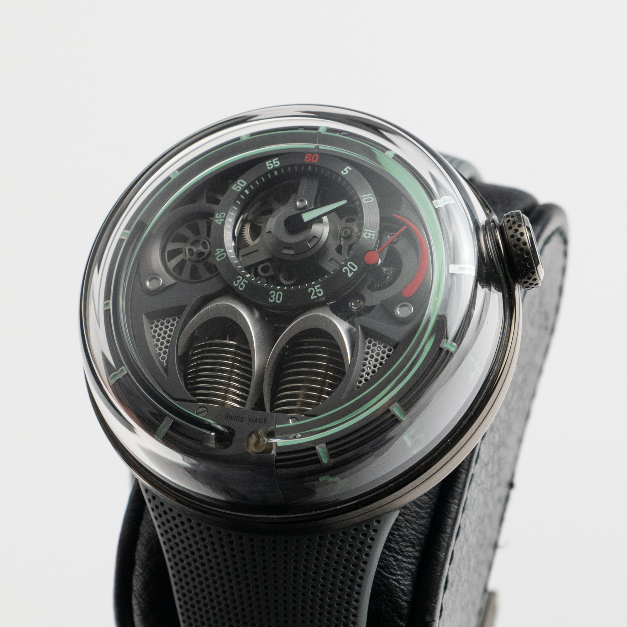 H1.0 Black Fluid Steel Grey Dial 49mm Product Image 1