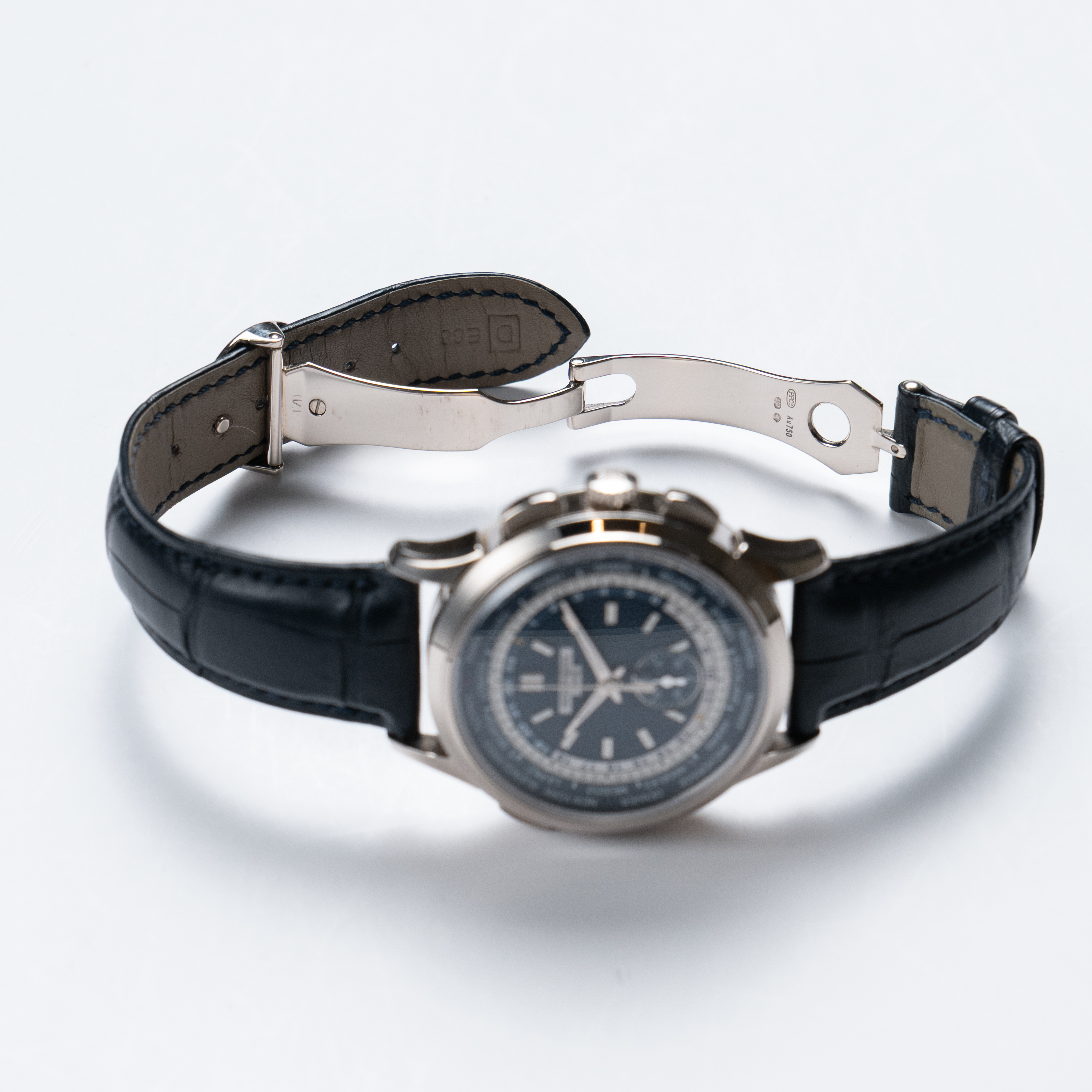 World Time Chronograph "Beijing" White Blue Blue Dial 39mm Product Image 8