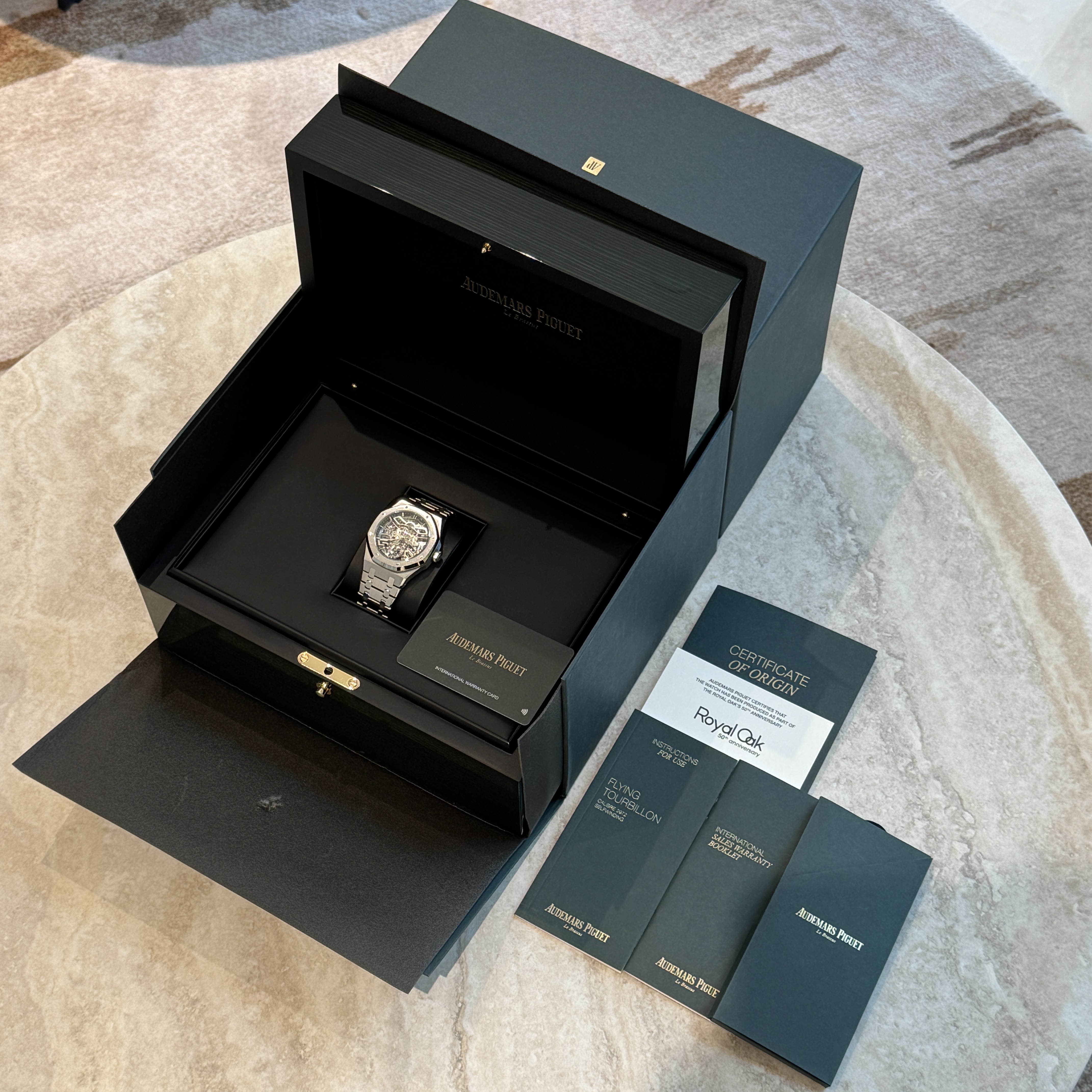 Royal Oak Flying Tourbillon "50th Anniversary" Openworked 41mm Product Image 12