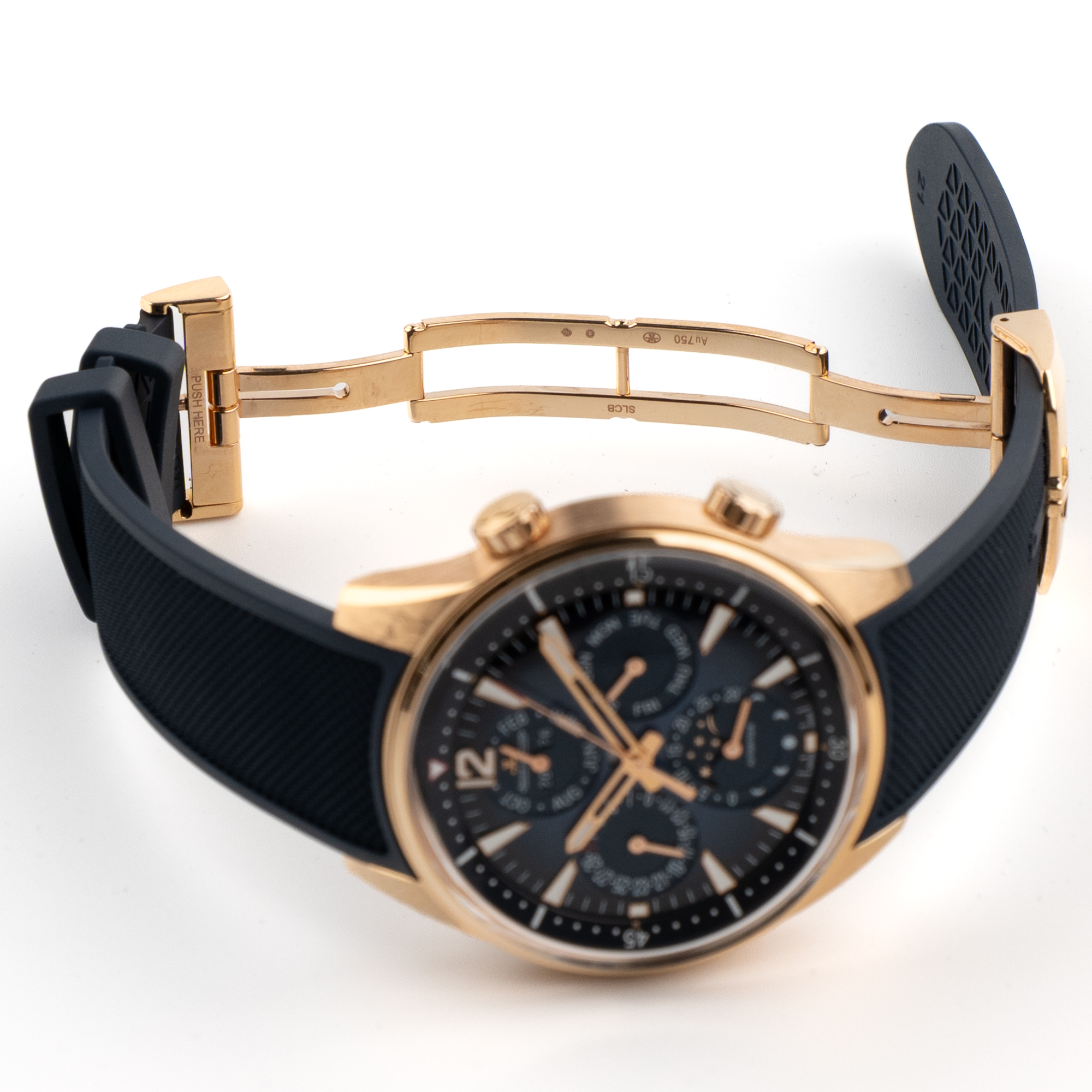 Polaris Perpetual Calendar Rose Gold Blue Dial 42mm Product Image 7