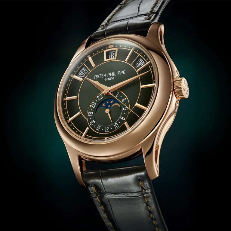 Annual Calendar Rose Gold Green Dial 40mm Product Image 1