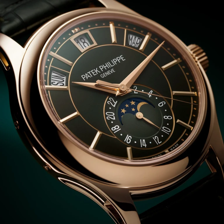 Annual Calendar Rose Gold Green Dial 40mm Product Image 2