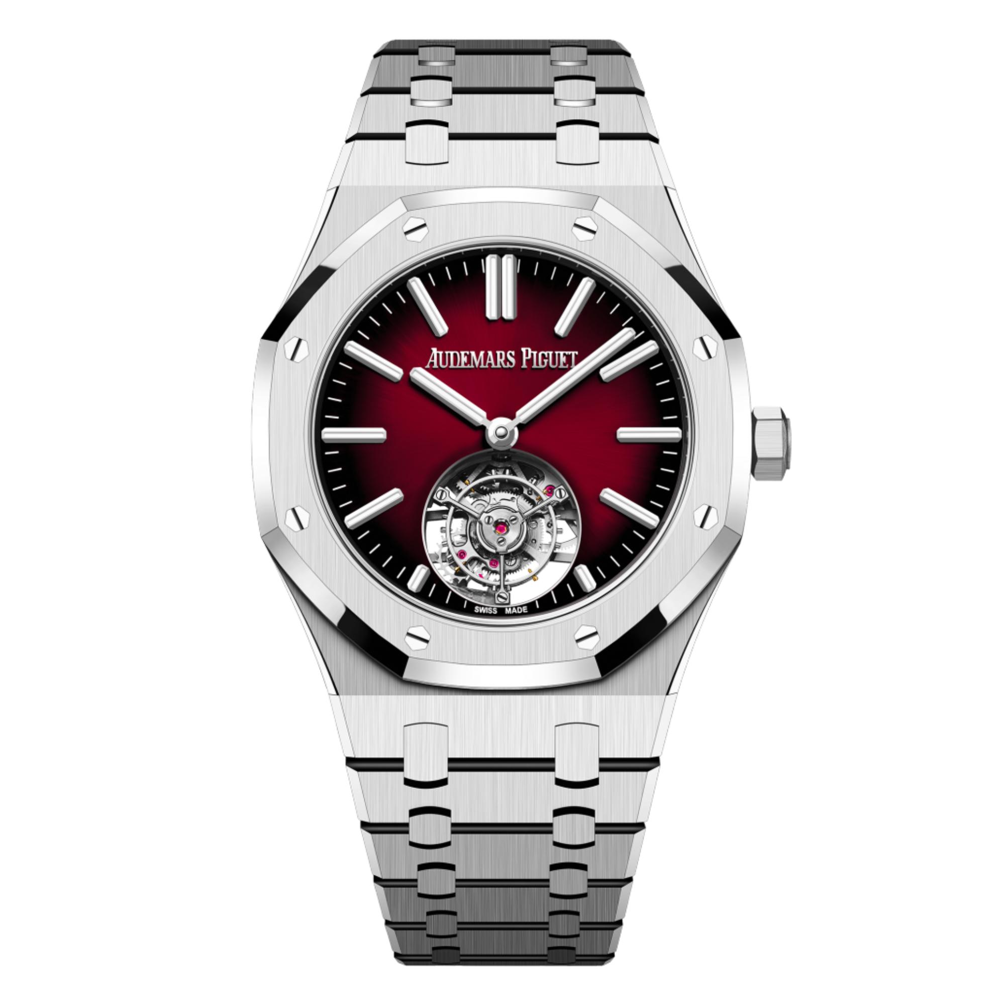 Royal Oak Flying Tourbillon Steel Red Dial 41mm Product Image 1