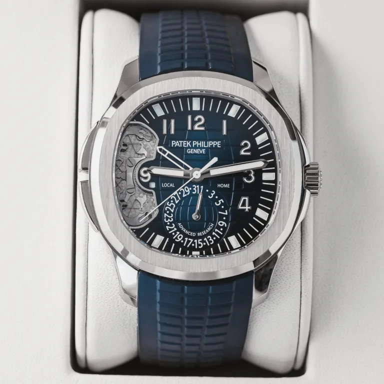 Aquanaut Travel Time Advanced Research White Gold Blue Dial 40mm Product Image 7