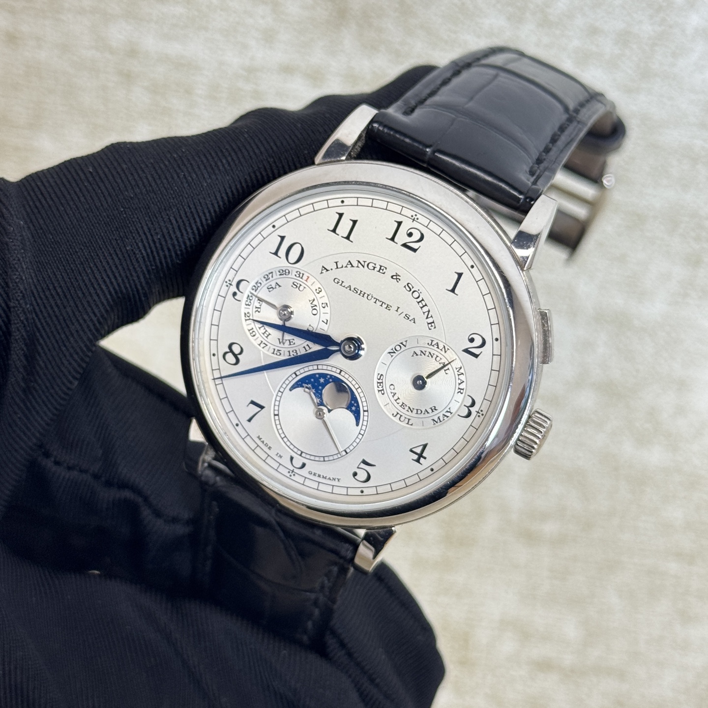 1815 Annual Calendar White Gold Silver Dial 40mm Product Image 5