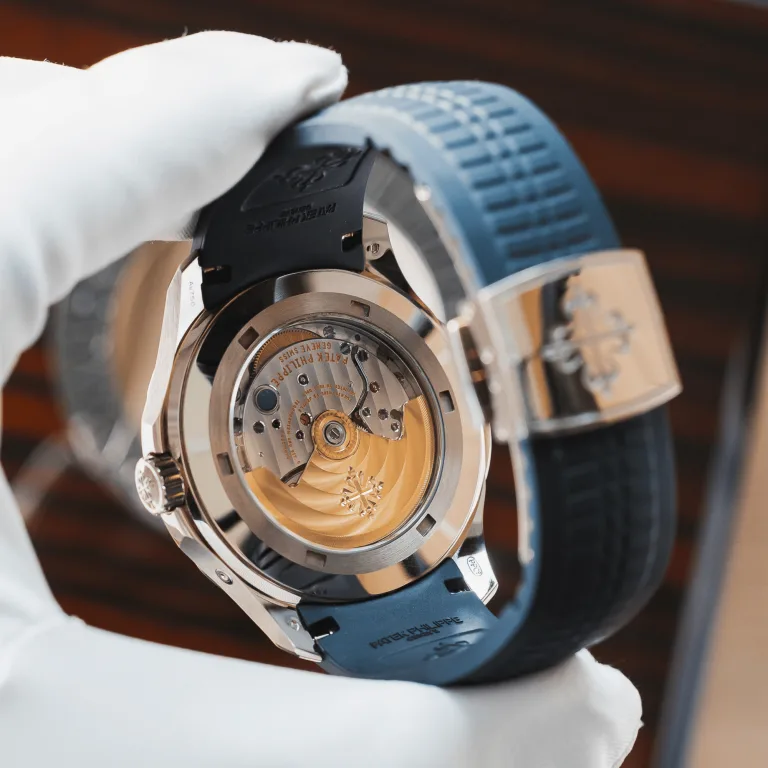 Aquanaut Travel Time Advanced Research White Gold Blue Dial 40mm Product Image 3