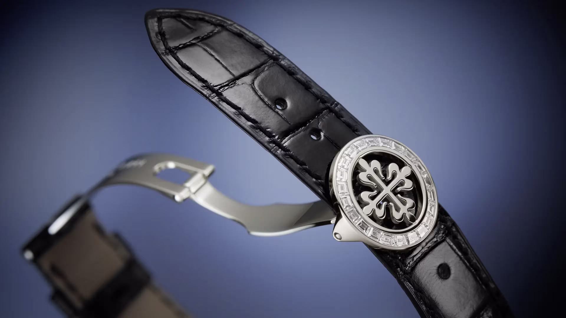 Perpetual Calendar Chronograph Platinum Diamond Black Dial 41mm Product Image 2