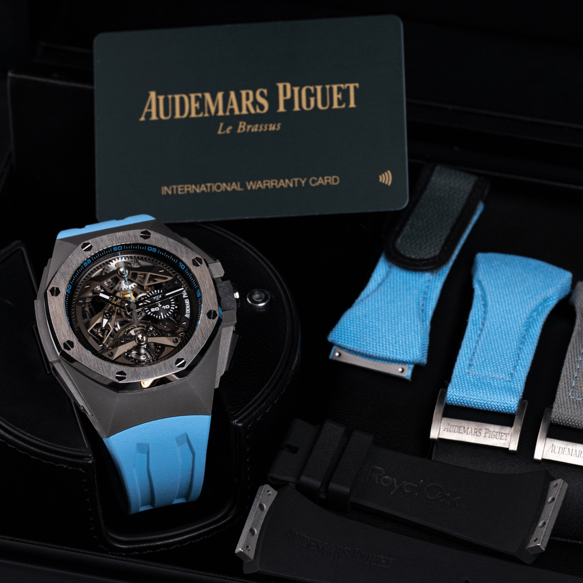 Royal Oak Concept Tourbillon Chronograph Openworked Titanium Skeleton Dial 44mm Product Image 1