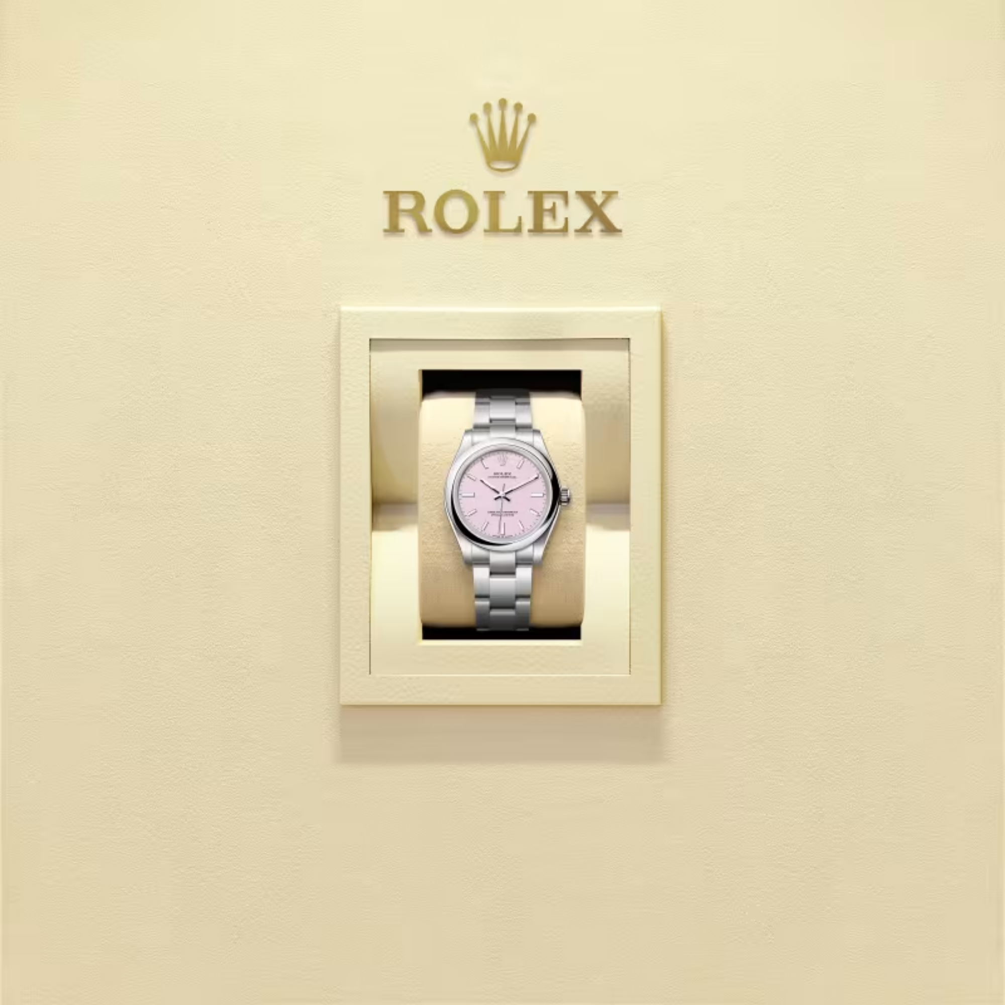 Oyster Perpetual Steel Pink Dial 31mm Product Image 5