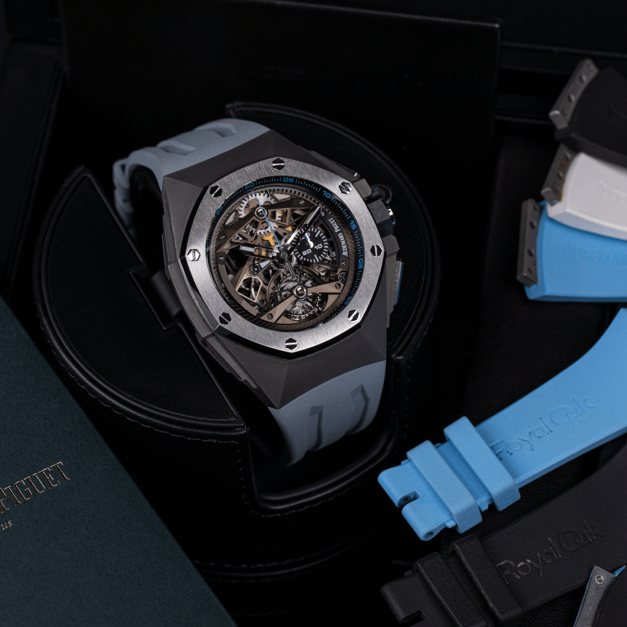 Royal Oak Concept Tourbillon Chronograph Openworked Titanium Skeleton Dial 44mm Product Image 10