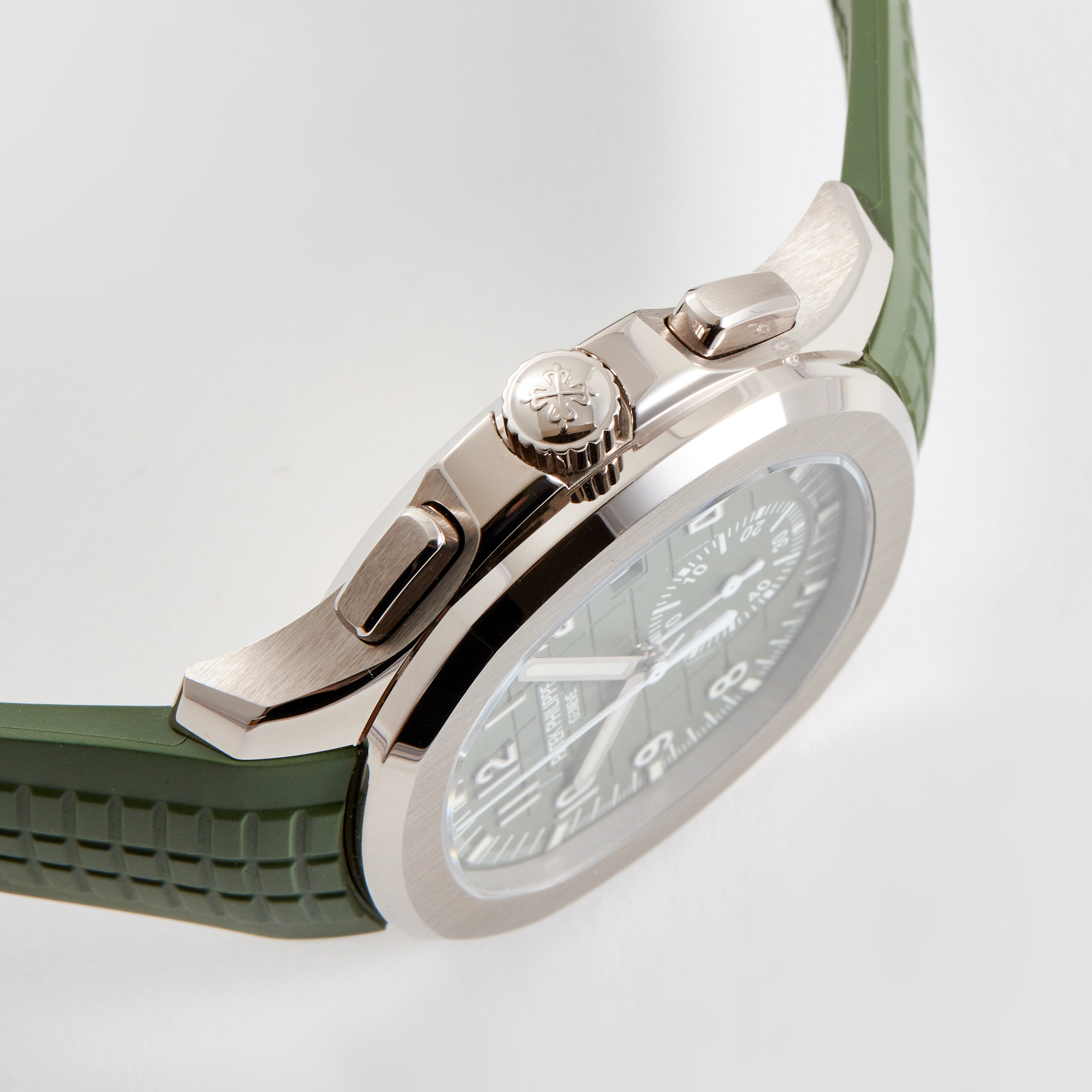 Aquanaut Chronograph White Gold Green Dial 42mm Product Image 3