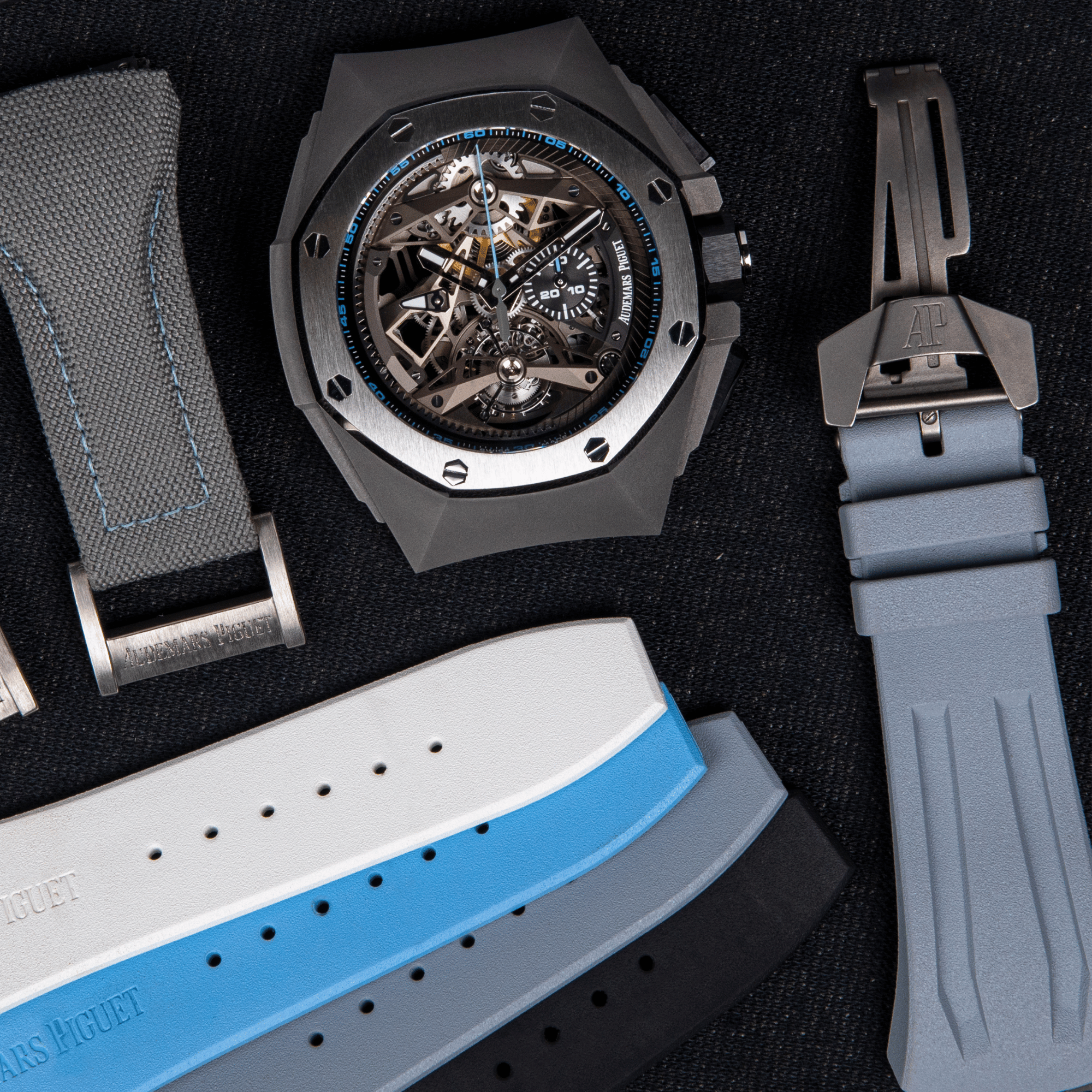 Royal Oak Concept Tourbillon Chronograph Openworked Titanium Skeleton Dial 44mm Product Image 13
