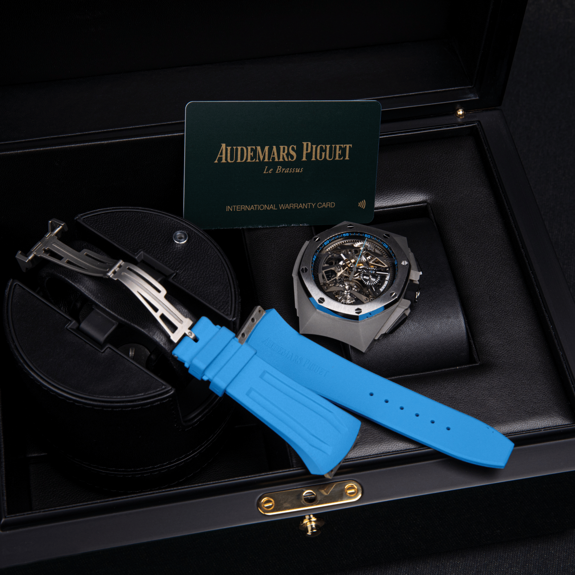 Royal Oak Concept Tourbillon Chronograph Openworked Titanium Skeleton Dial 44mm Product Image 12
