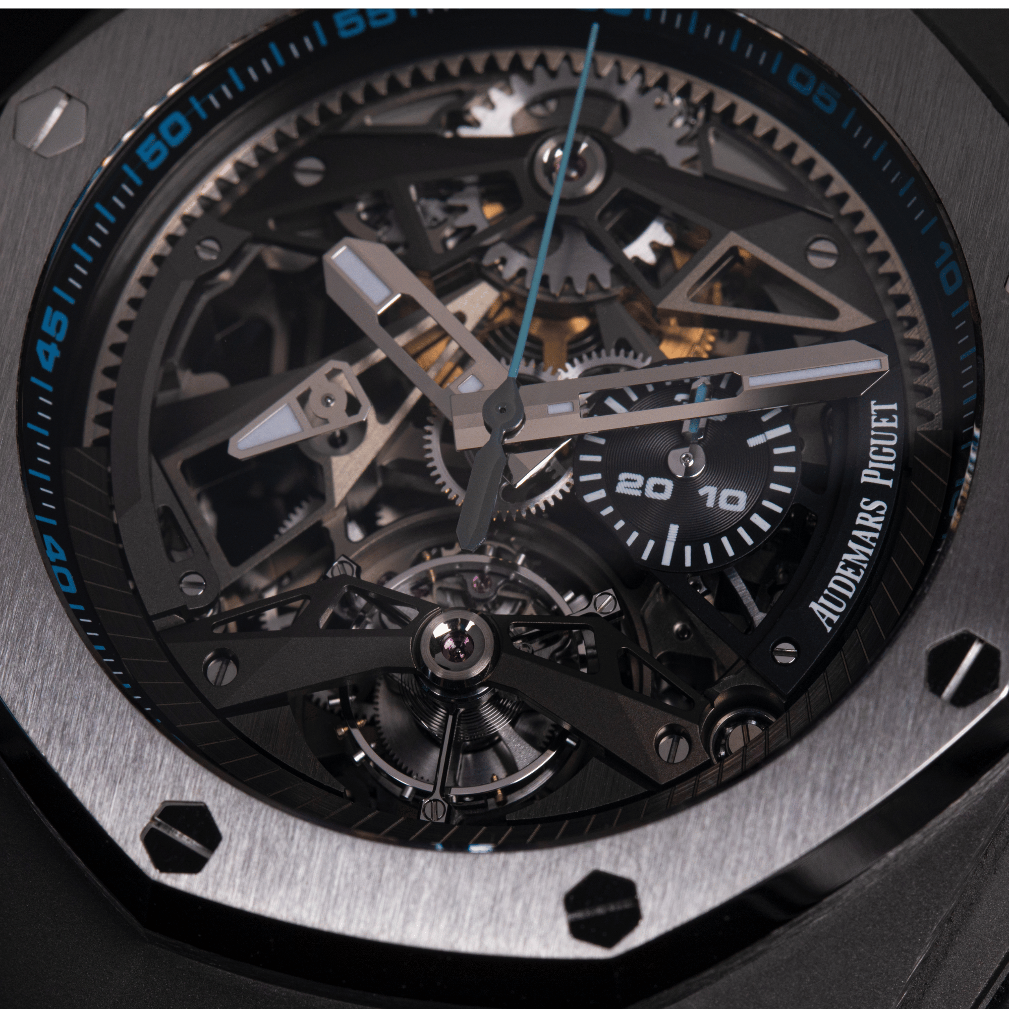 Royal Oak Concept Tourbillon Chronograph Openworked Titanium Skeleton Dial 44mm Product Image 5