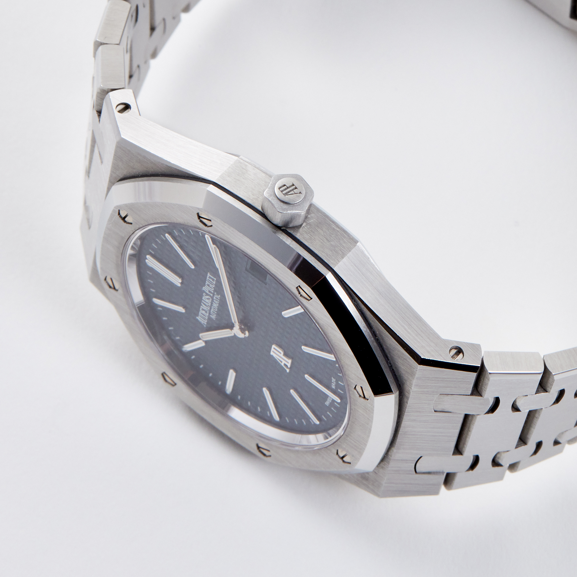 Royal Oak "Jumbo" Extra-Thin "50th Anniversary" Steel Blue Dial 39mm Product Image 2