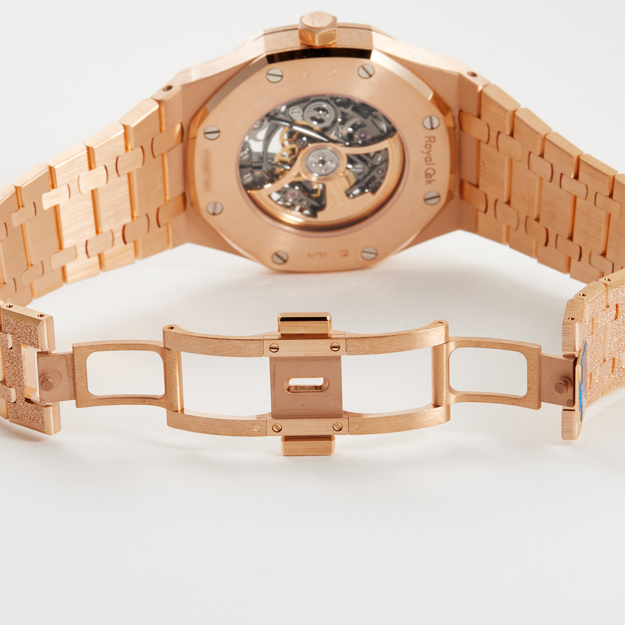 Royal Oak Double Balance Wheel Openworked Rose Gold Rainbow 41mm Product Image 8
