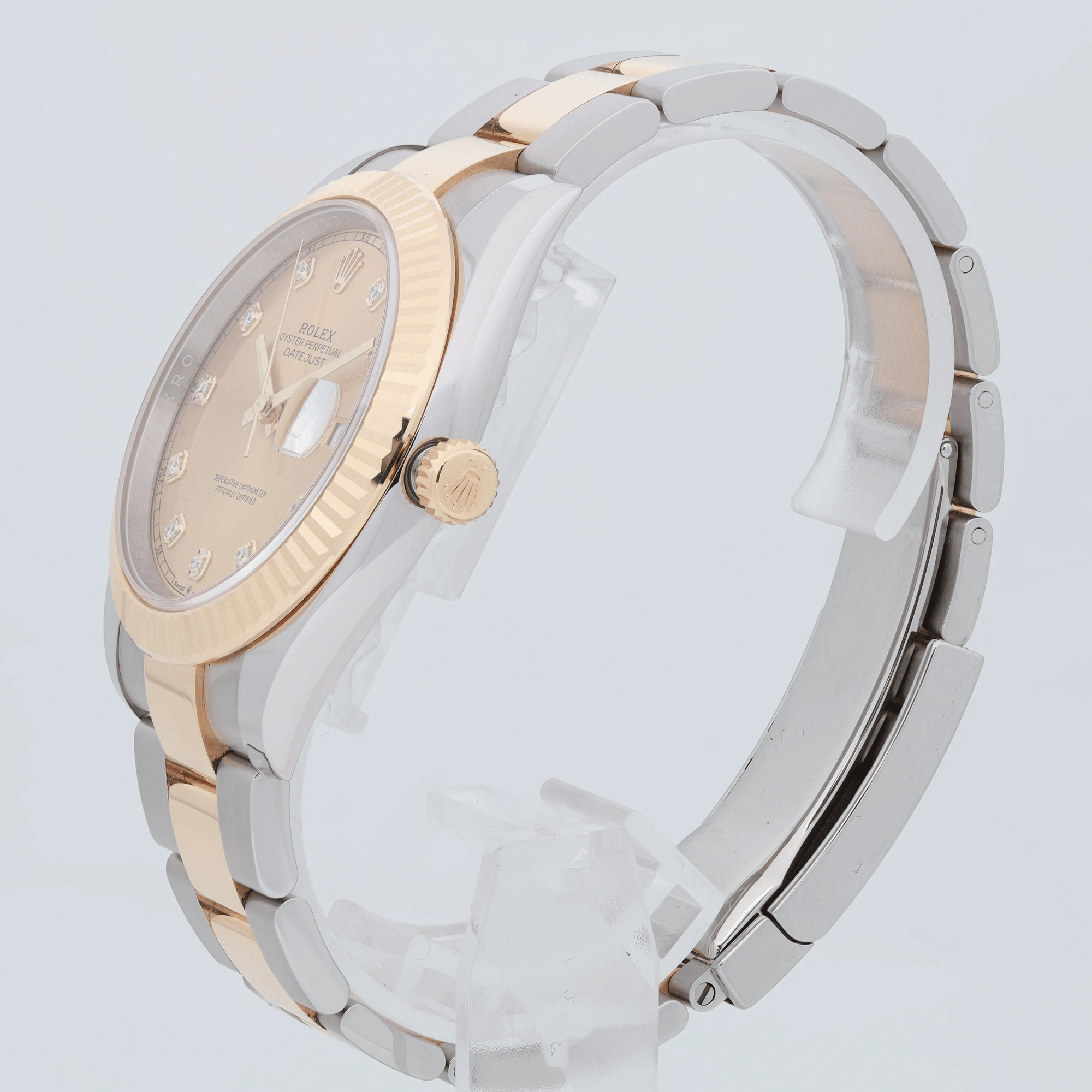 Datejust Yellow Gold & Steel Champagne Dial 41mm Product Image 2