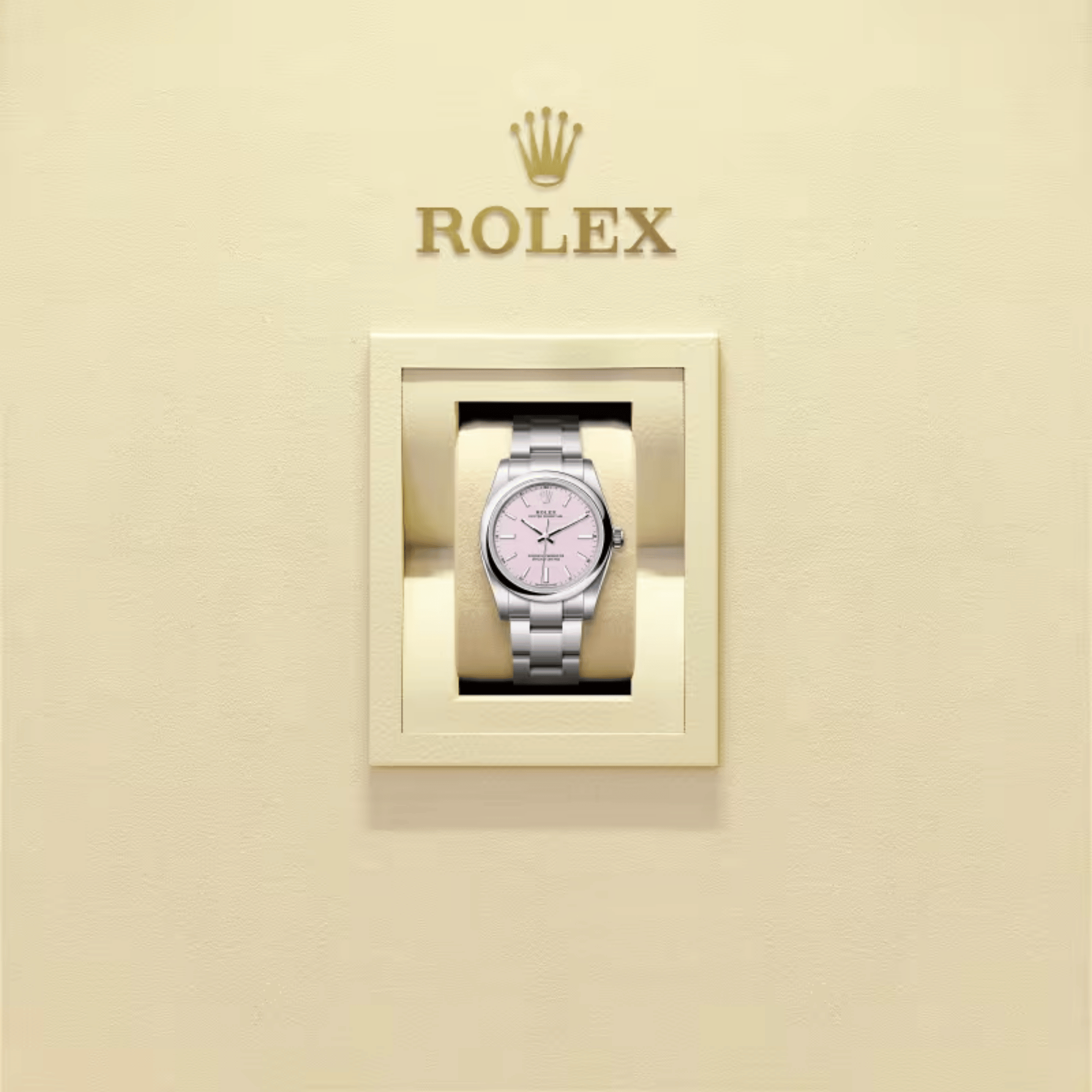 Oyster Perpetual Steel Pink Dial 34mm Product Image 5