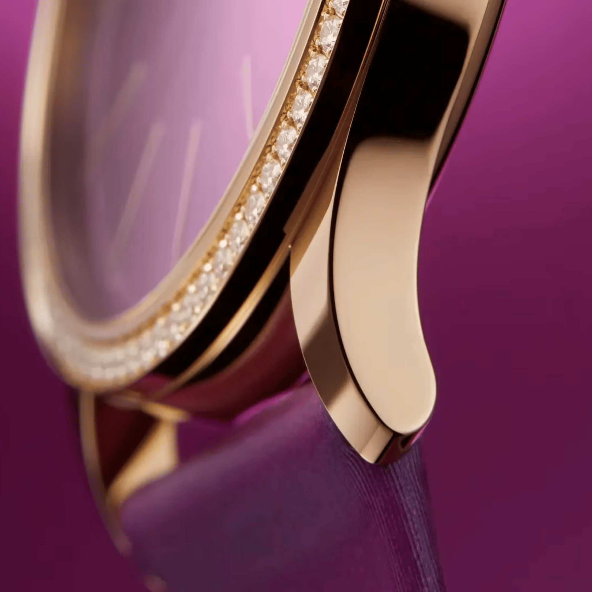 Calatrava Rose Gold Diamond Purple Dial 35mm Product Image 2