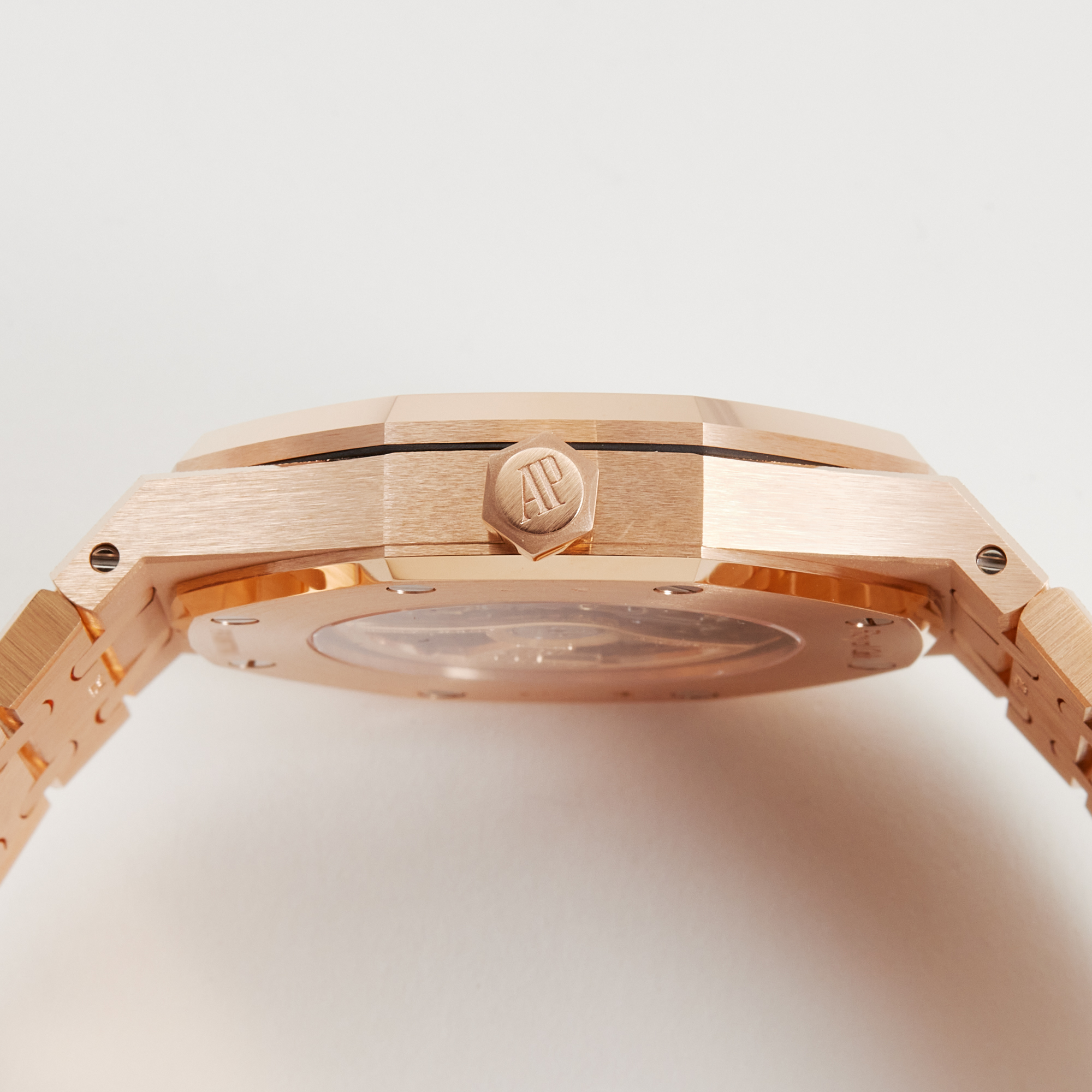 Royal Oak Double Balance Wheel Openworked Rose Gold Rainbow 41mm Product Image 4