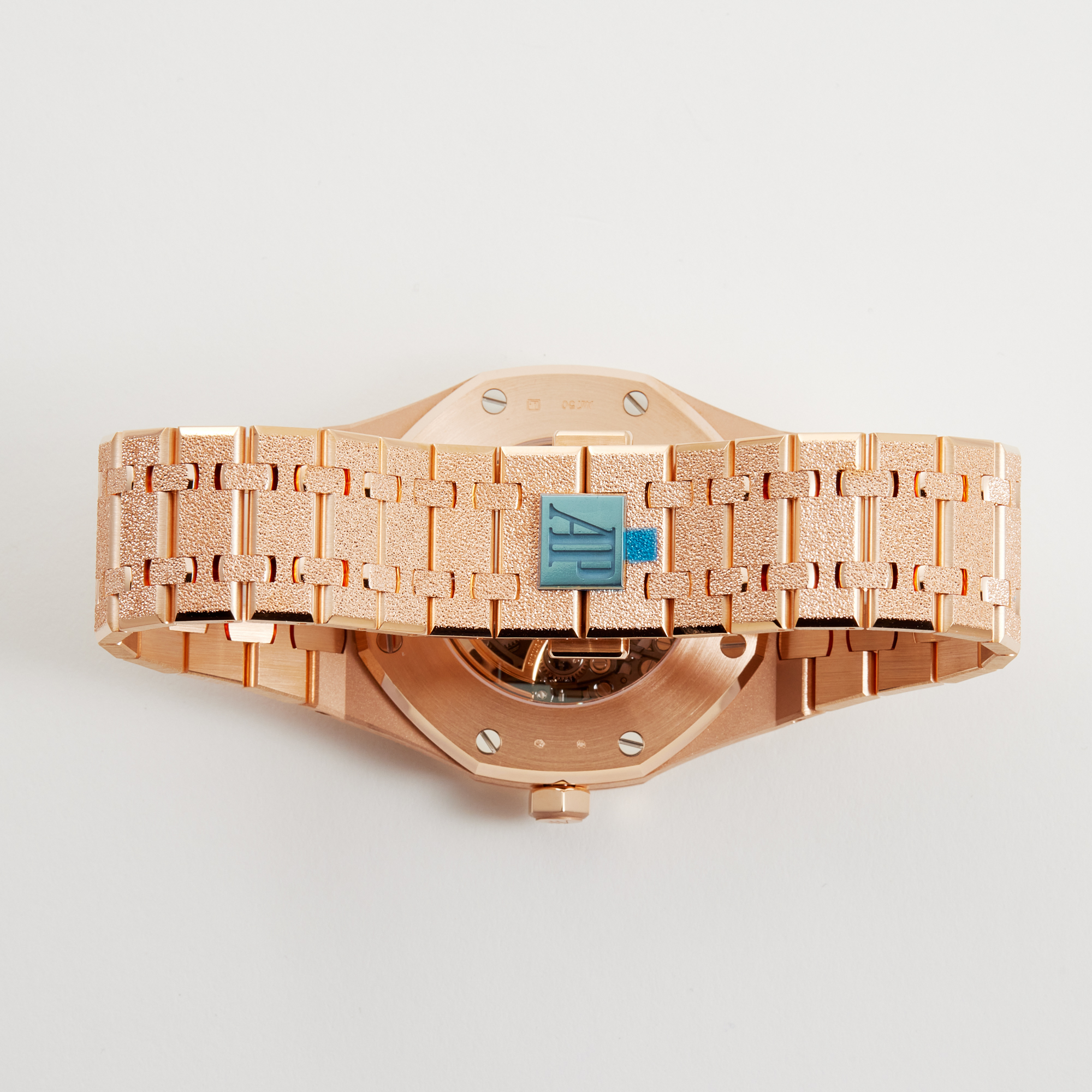 Royal Oak Double Balance Wheel Openworked Rose Gold Rainbow 41mm Product Image 6