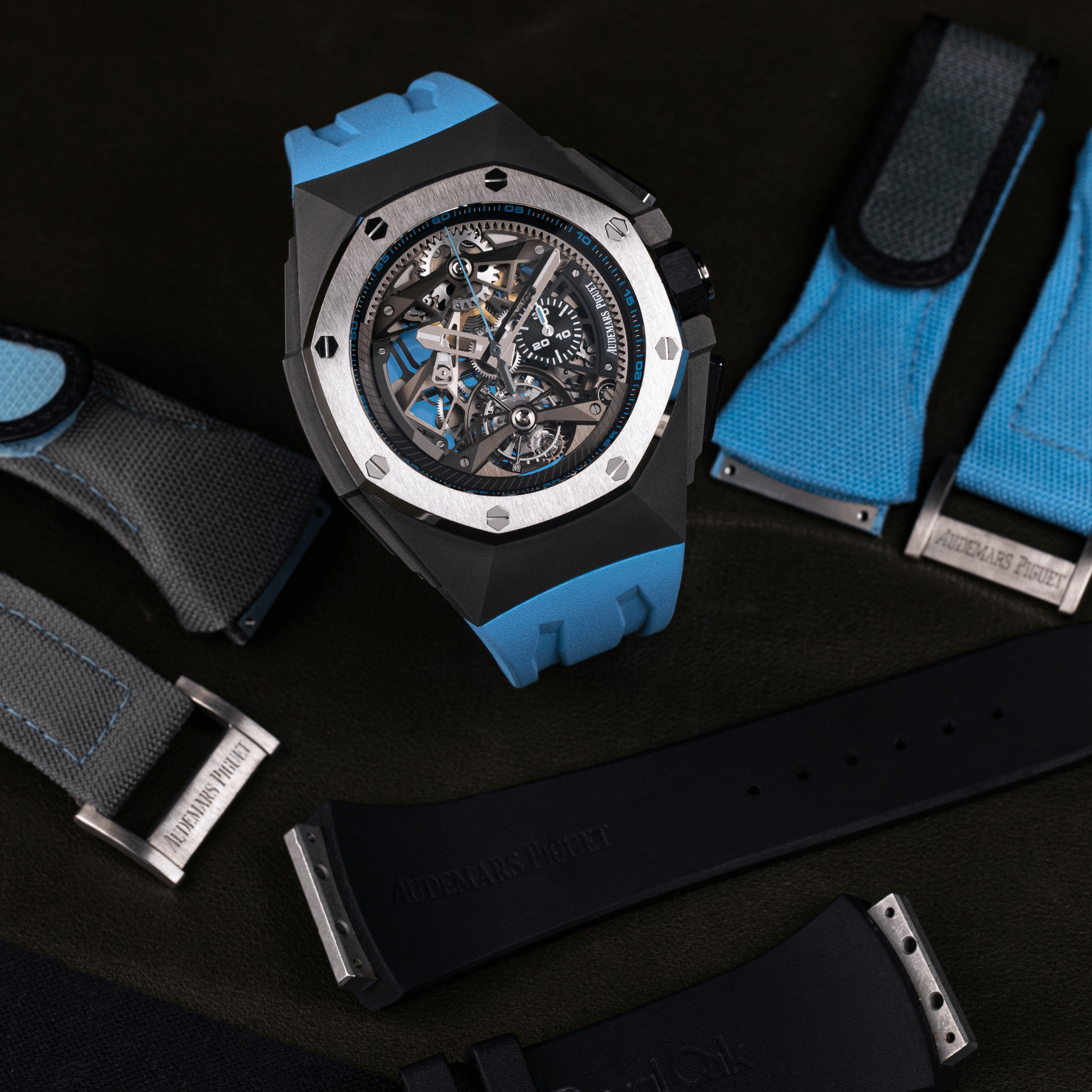 Royal Oak Concept Tourbillon Chronograph Openworked Titanium Skeleton Dial 44mm Product Image 2