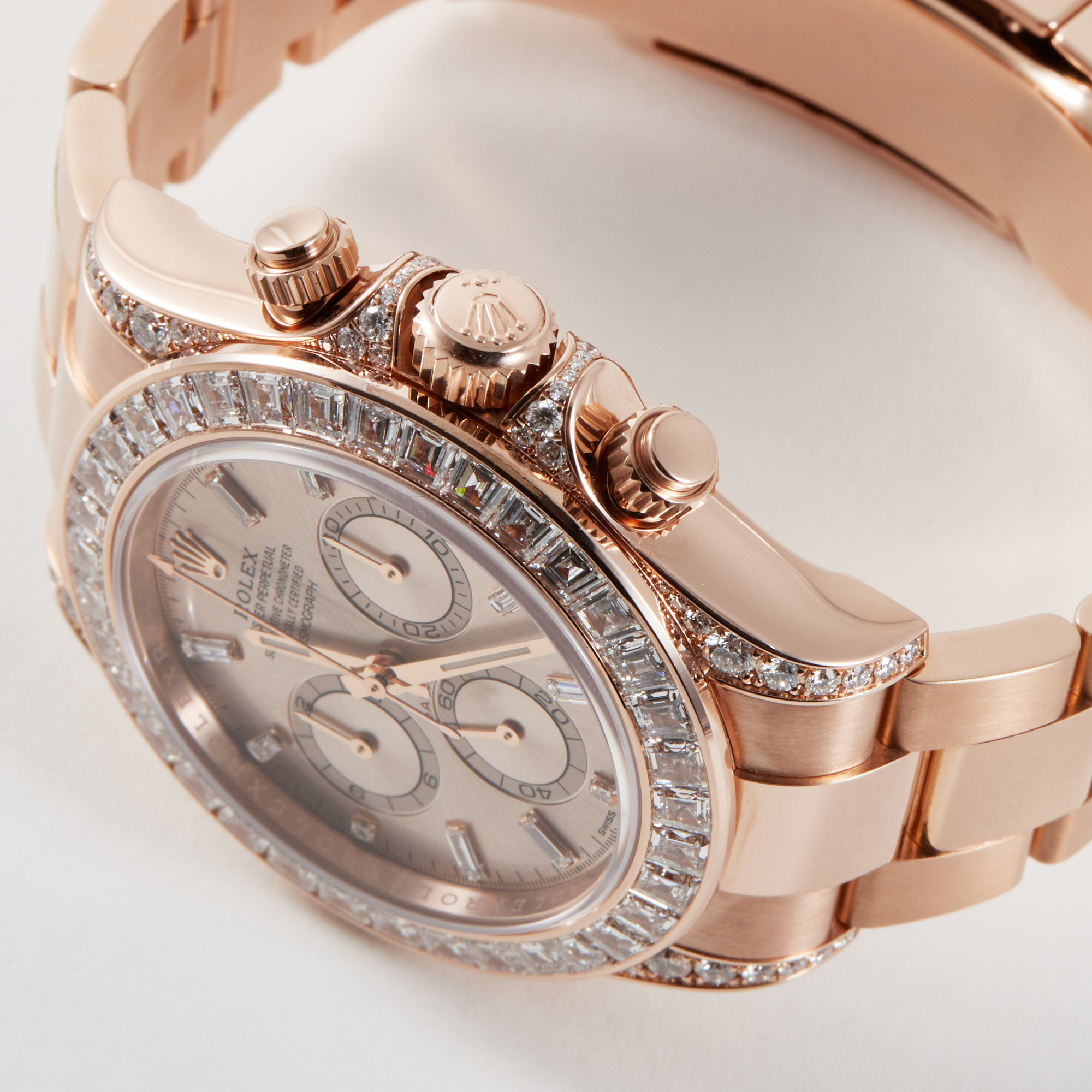 Daytona Rose Gold Diamond Pink Dial 40mm Product Image 3
