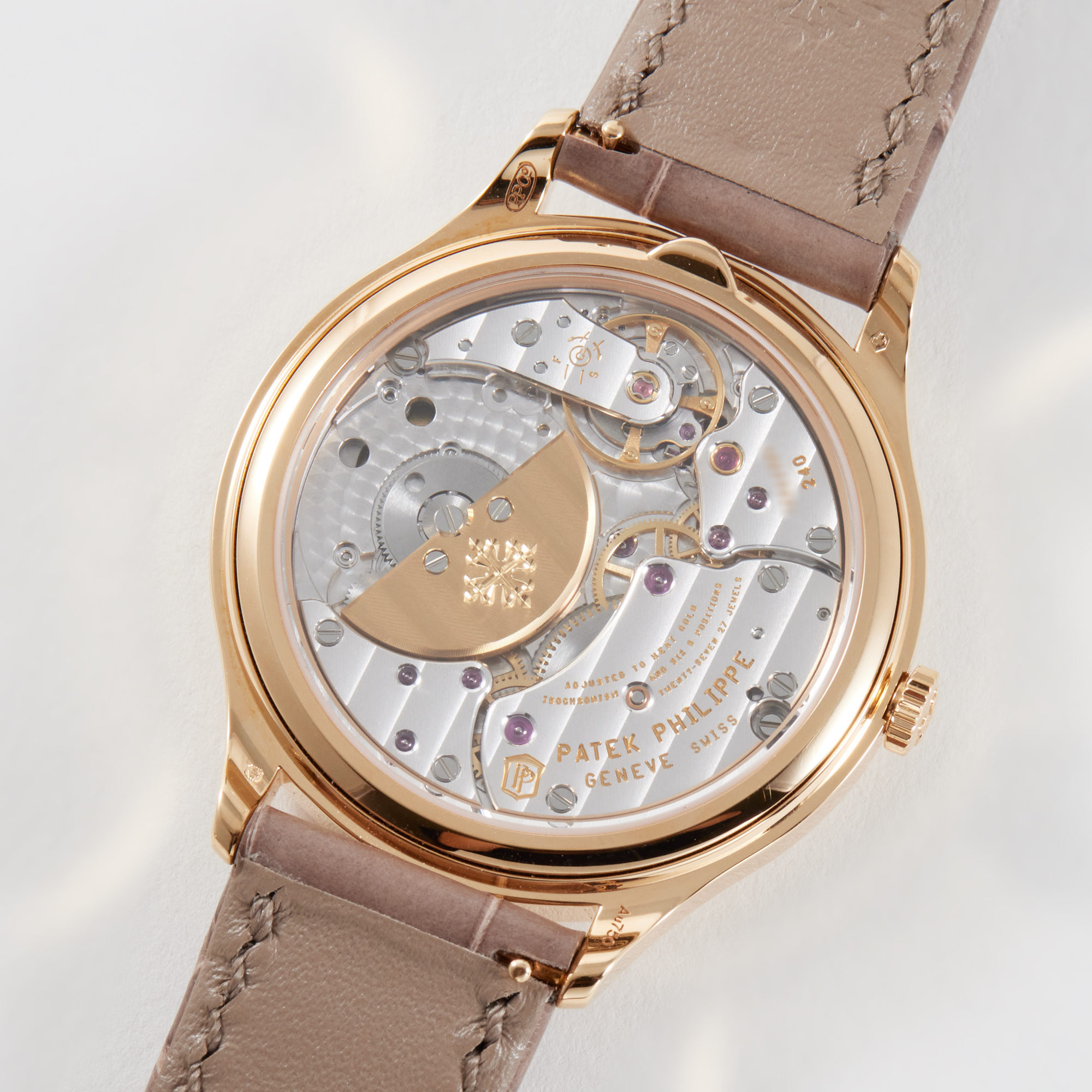 Perpetual Calendar Rose Gold Diamond White Dial 35mm Product Image 7