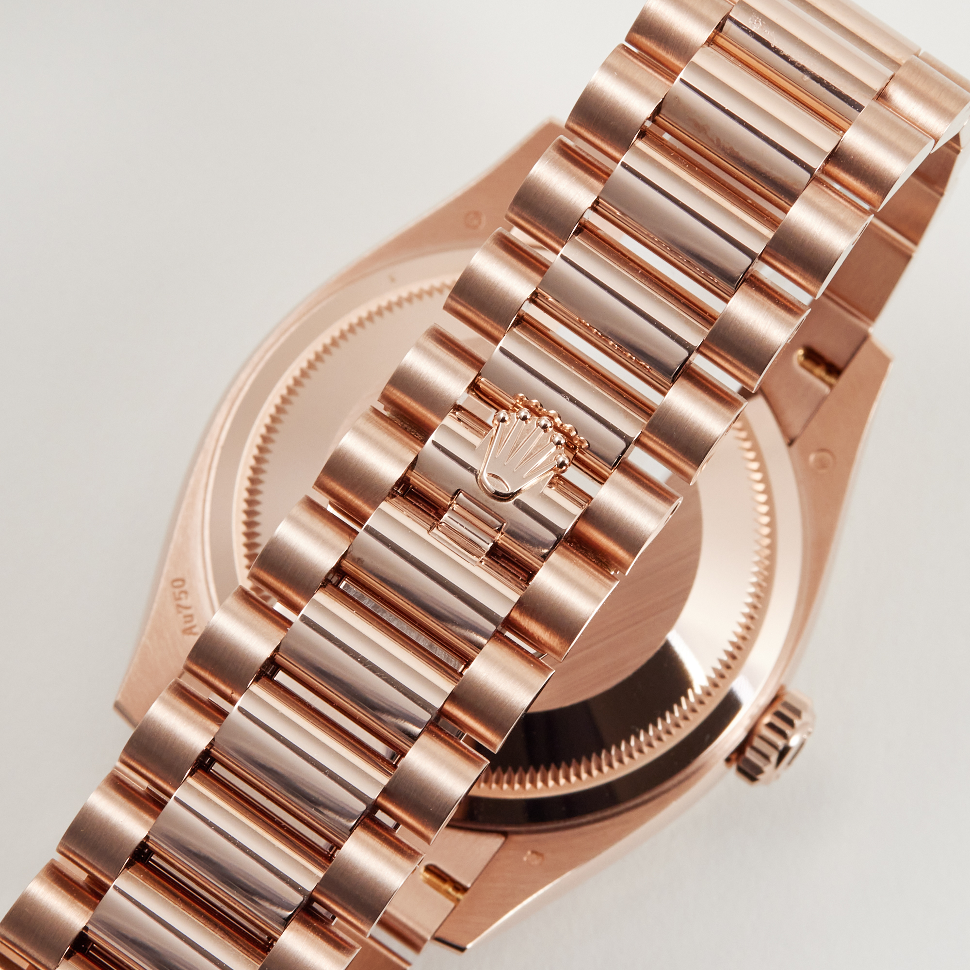 Day-Date Rose Gold Multi-Color Puzzle Dial 36mm Product Image 8
