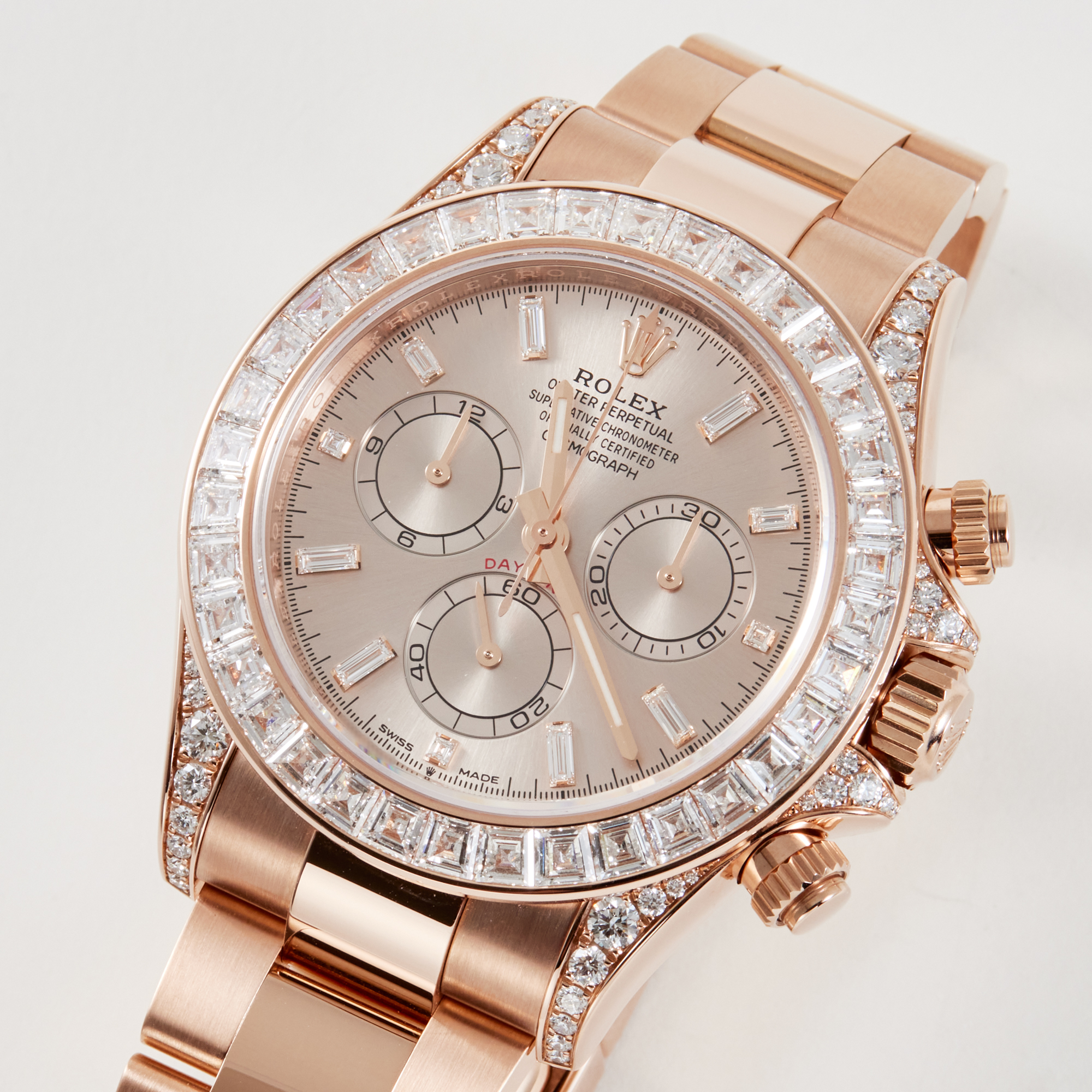 Daytona Rose Gold Diamond Pink Dial 40mm Product Image 1