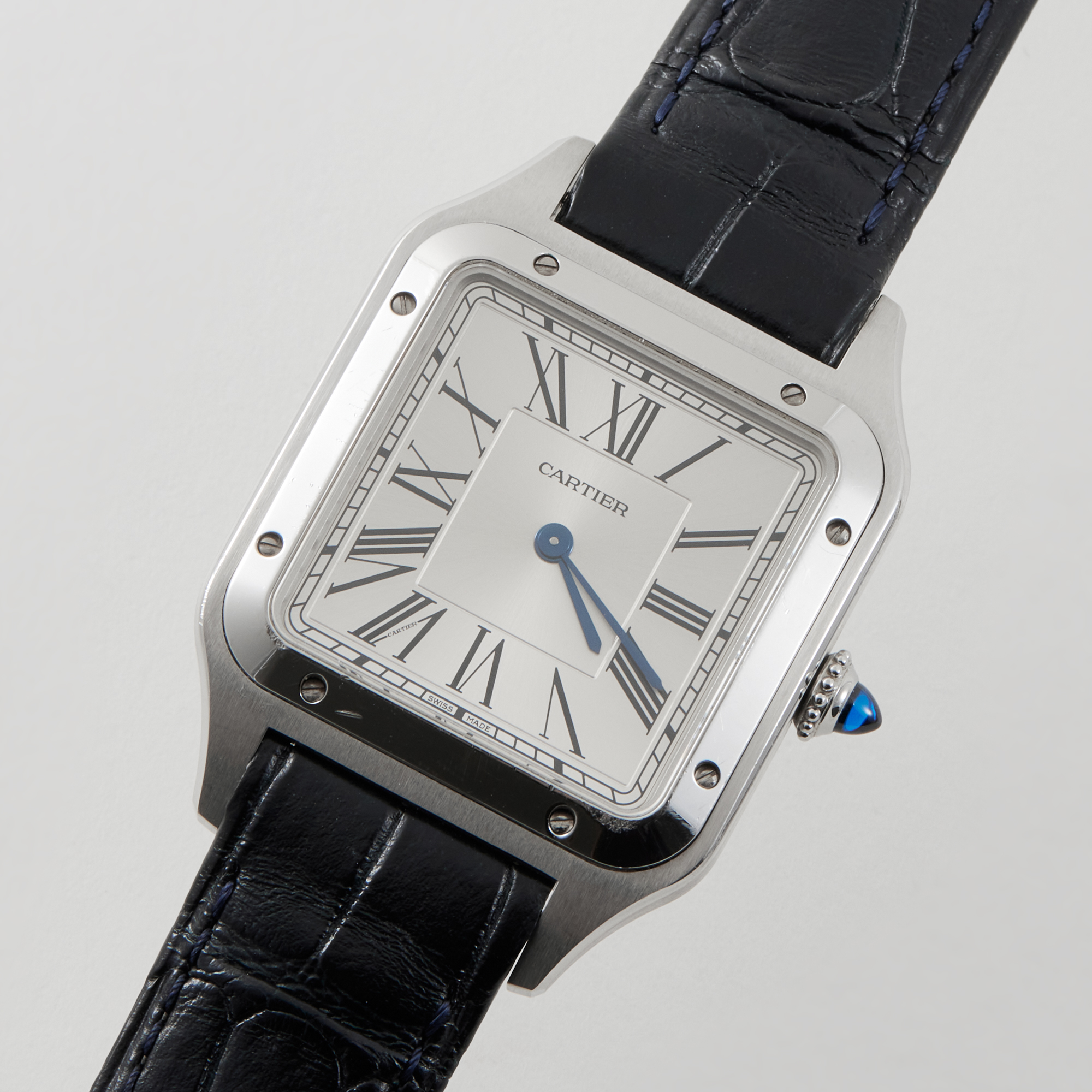 Santos-Dumont Steel Silver Dial 31mm Product Image 1
