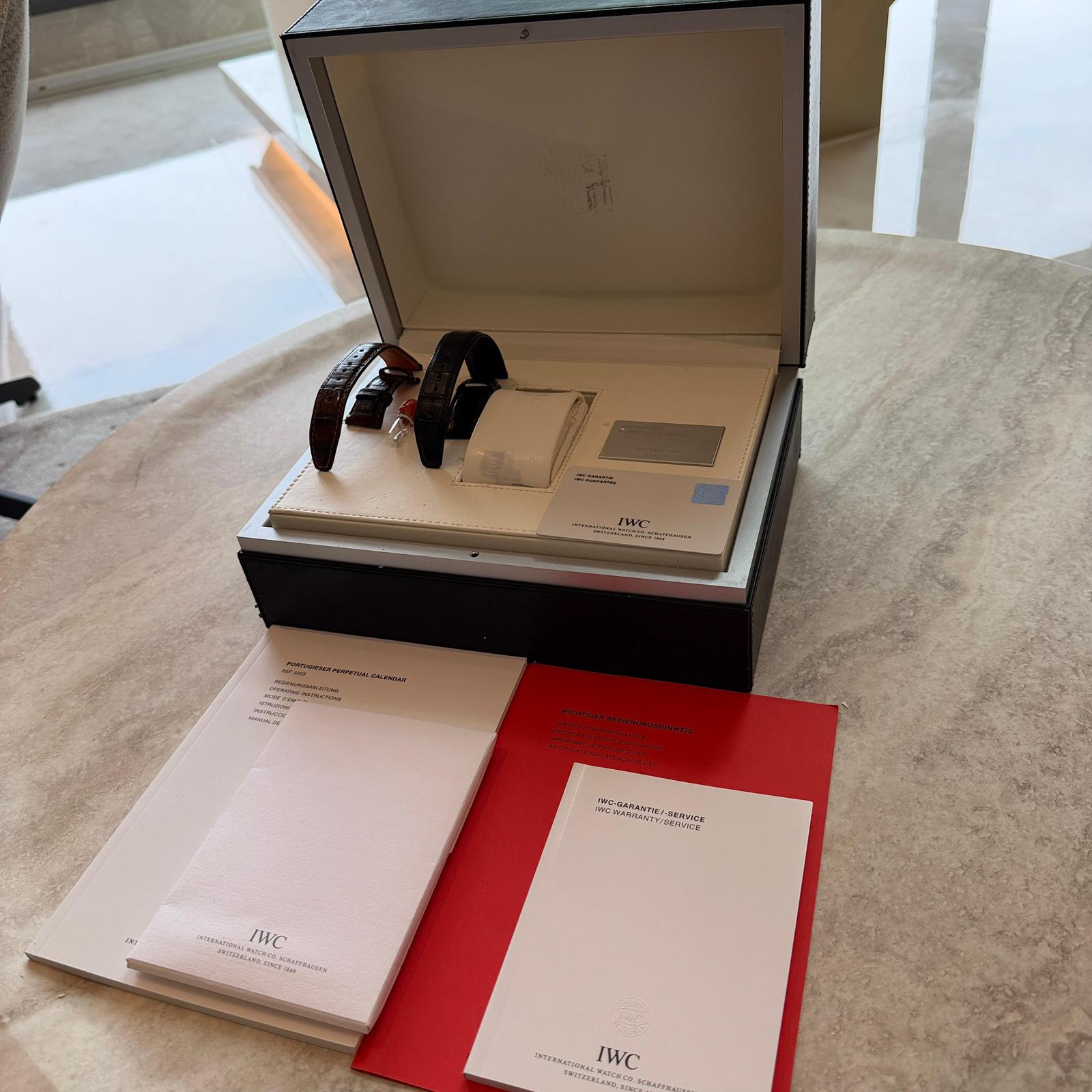 Portugieser Perpetual Calendar Platinum Silver Dial 44mm Product Image 10