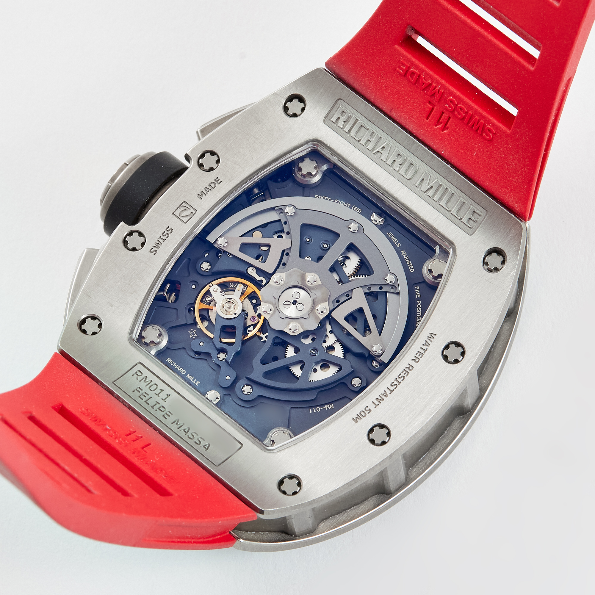 RM11 Chronograph Titanium 'Felipe Massa' 40mm Product Image 7